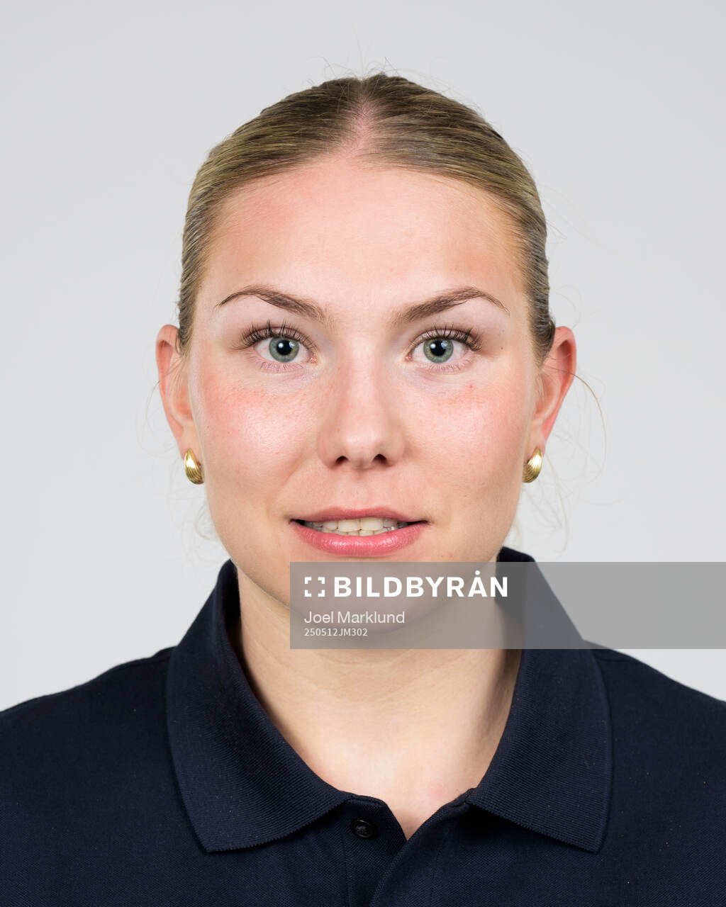 Ice hockey athlete Elin Svensson of Sweden poses for a