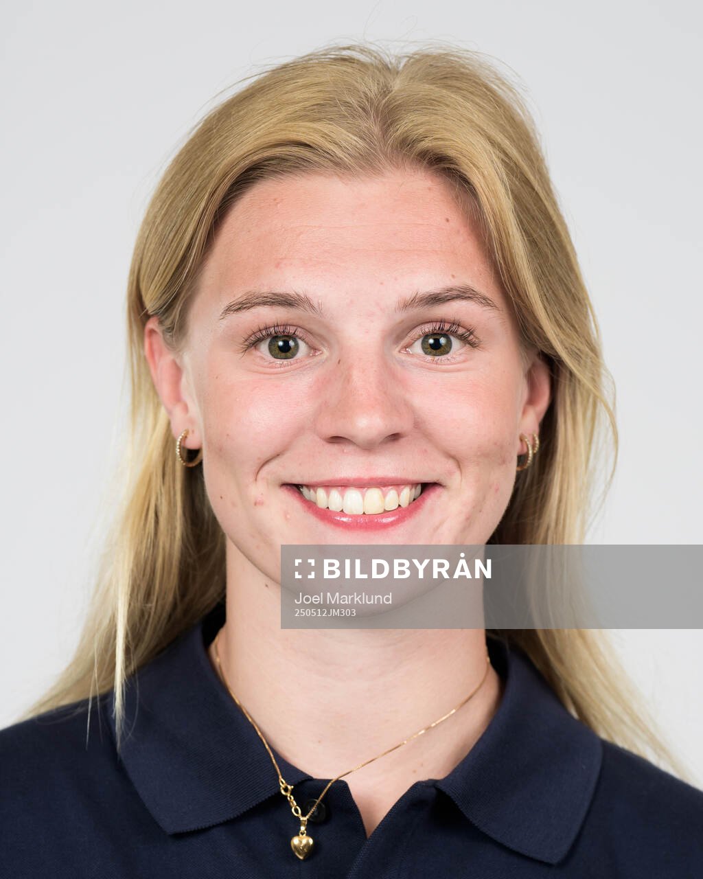 Ice hockey athlete Thea Johansson of Sweden poses for a
