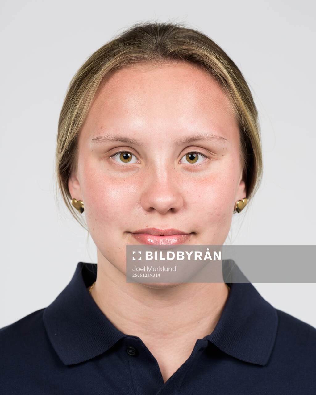 Ice hockey athlete Jenna Raunio of Sweden poses for a