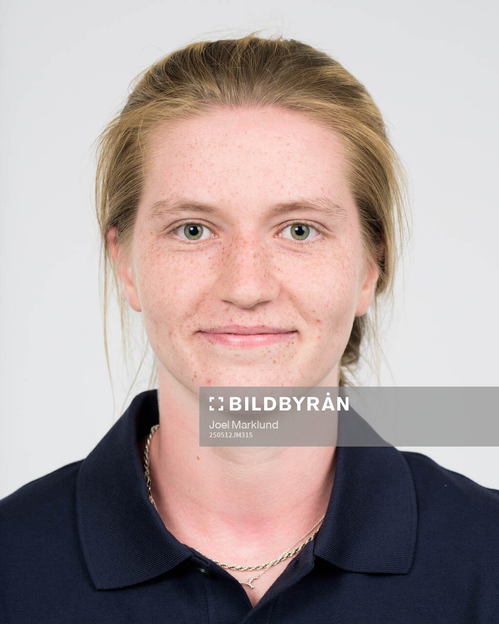 Ice hockey athlete Hilda Svensson of Sweden poses for a