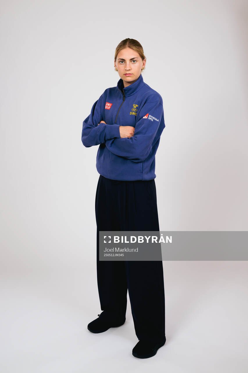 Ice hockey athlete Ida Boman of Sweden poses for a portrait
