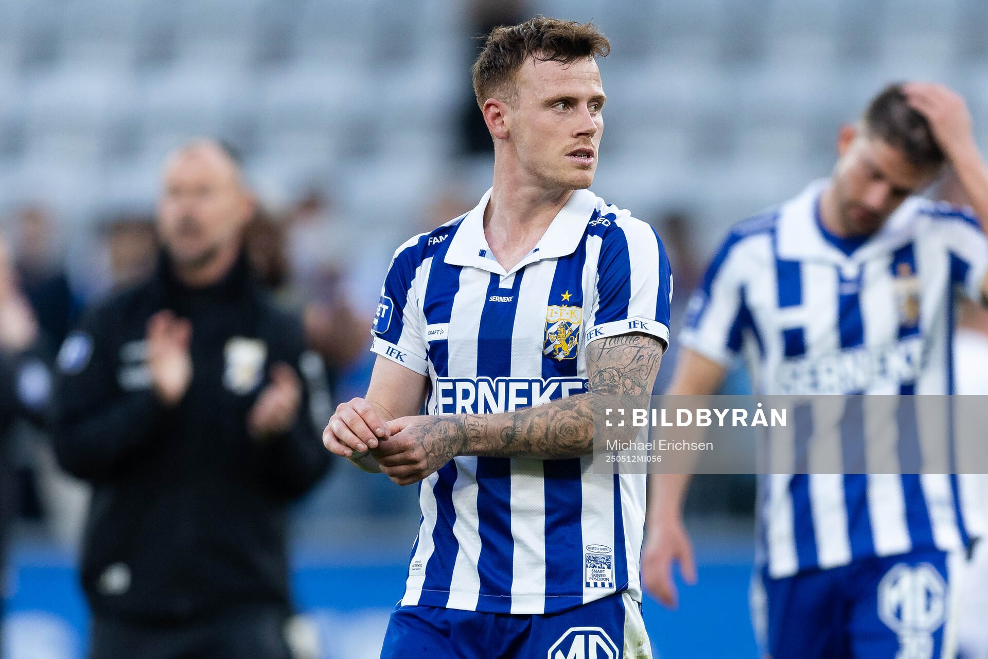 IFK Göteborgs Tobias Heintz deppar