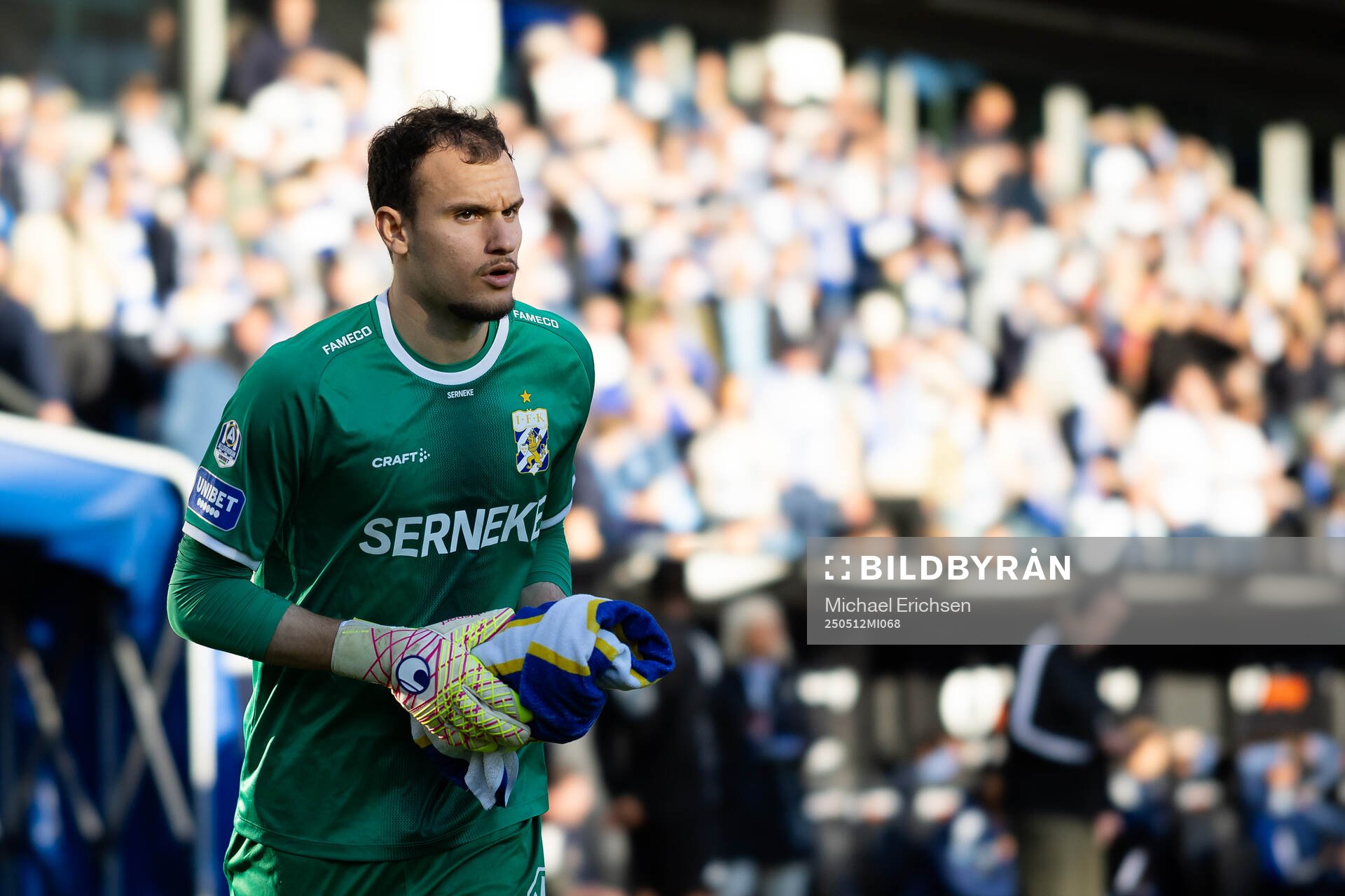 IFK Göteborgs målvakt Elis Bishesari