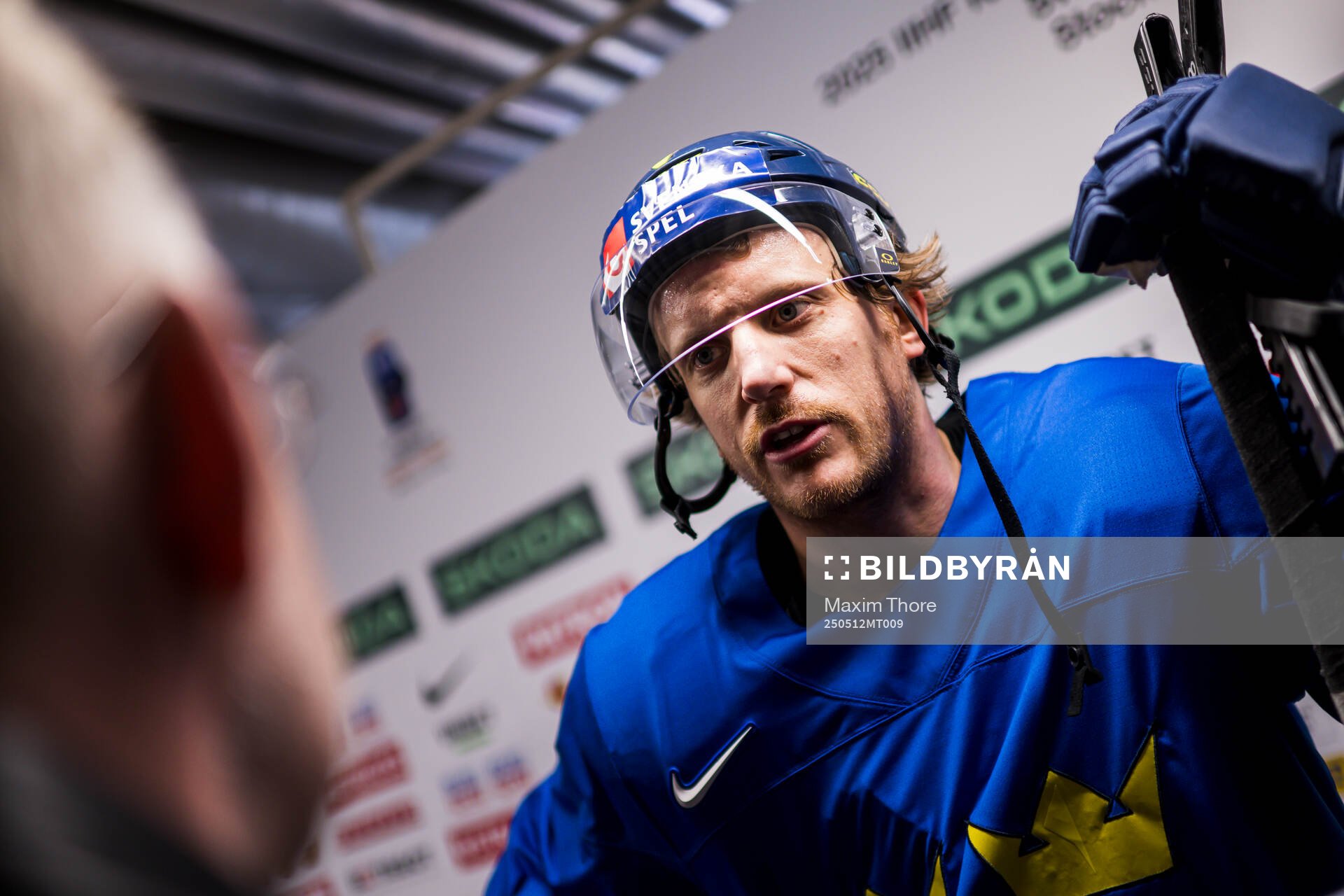 Jonas Brodin of Sweden
