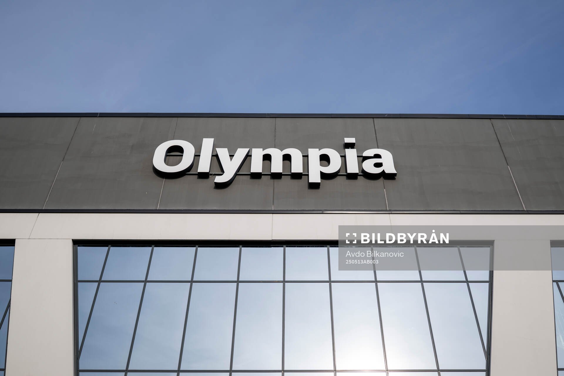 Olympia inför fotbollsmatchen i Superettan mellan Helsingborg och Brage den 13 maj 2025 i Helsingborg. 