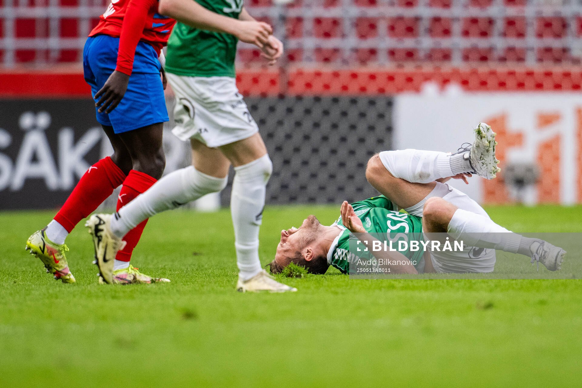 Brages Jacob Stensson har ont