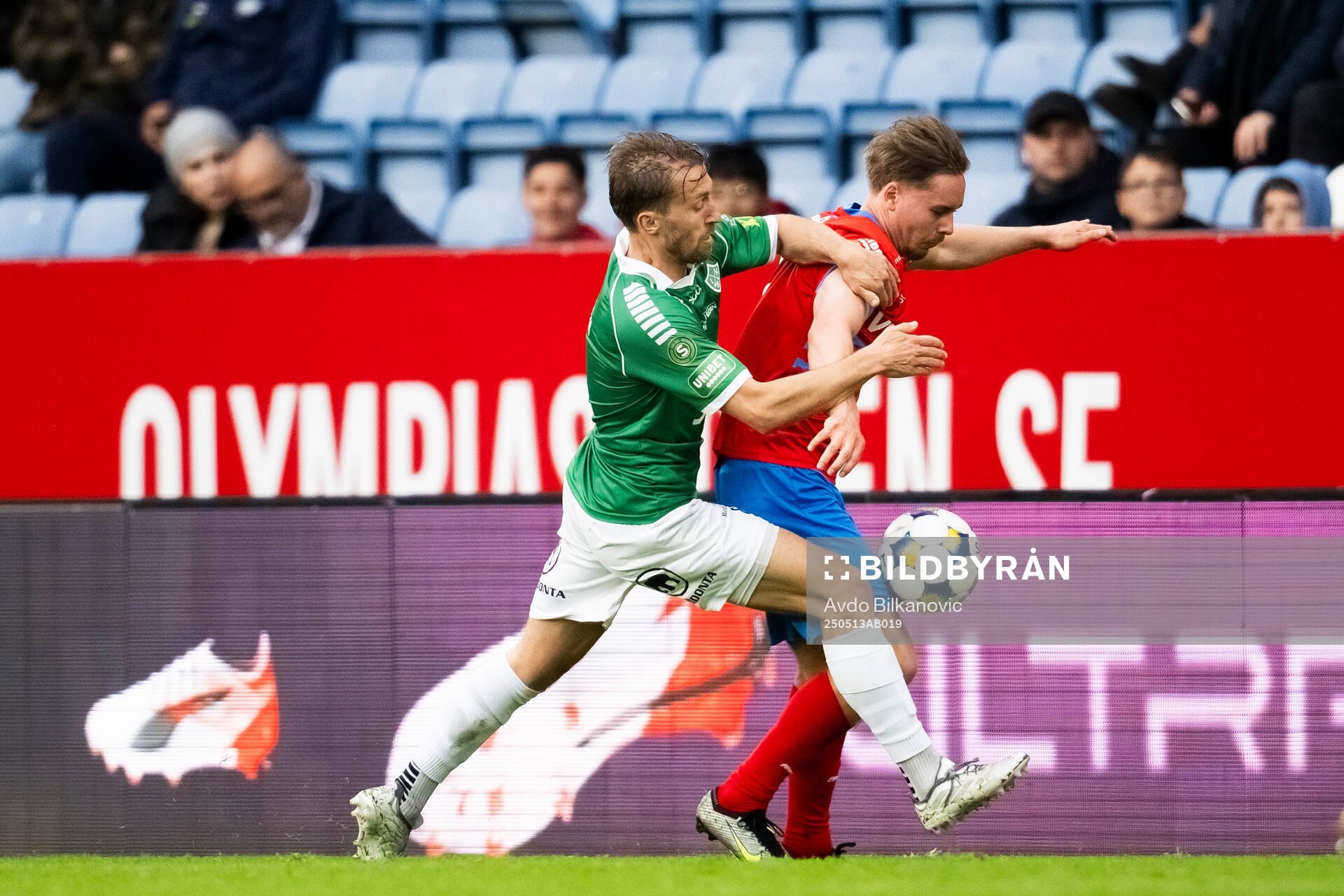 Helsingborgs Simon Bengtsson och Brages Jacob Stensson