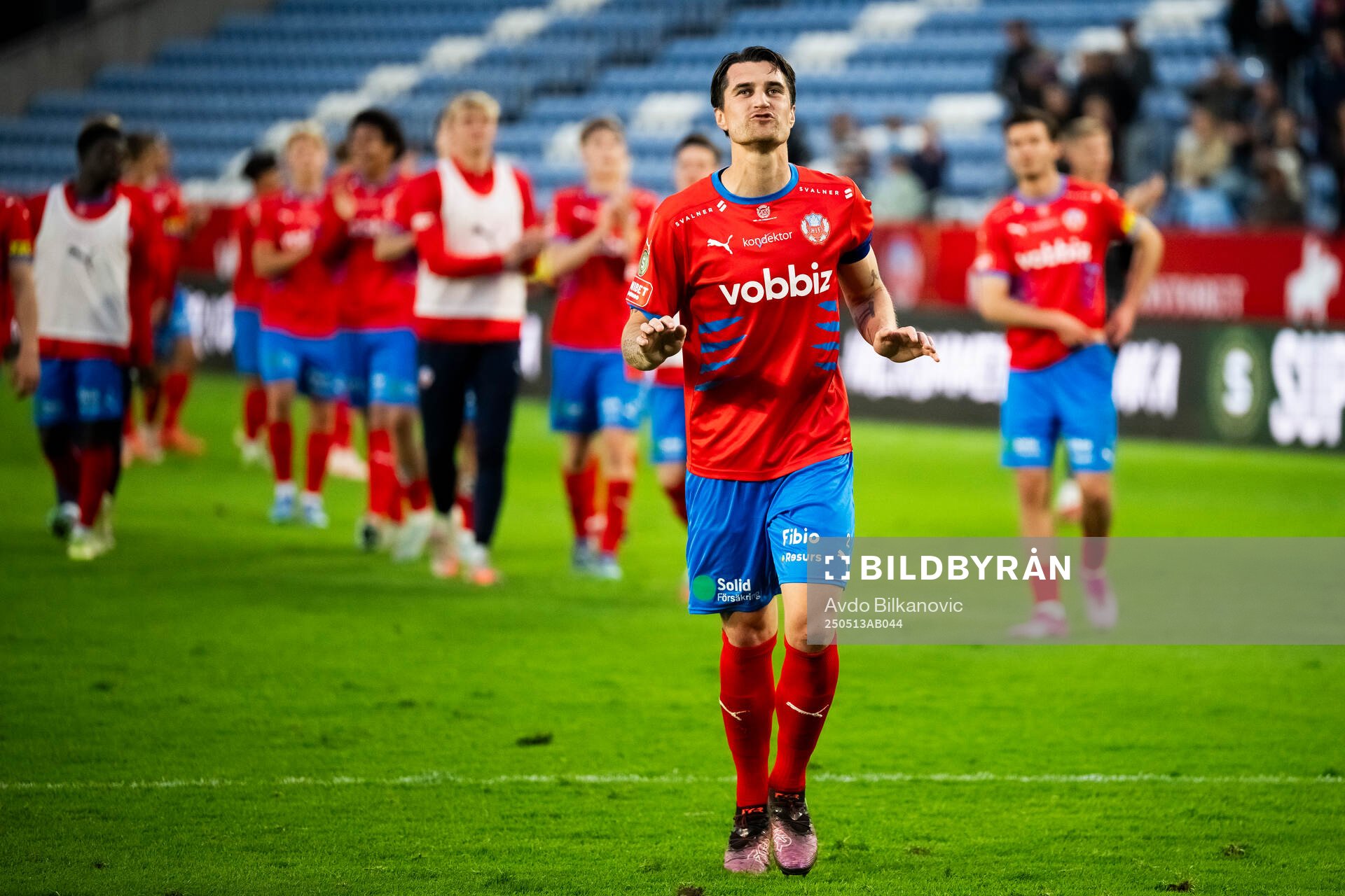 Helsingborgs Jon Birkfeldt jublar