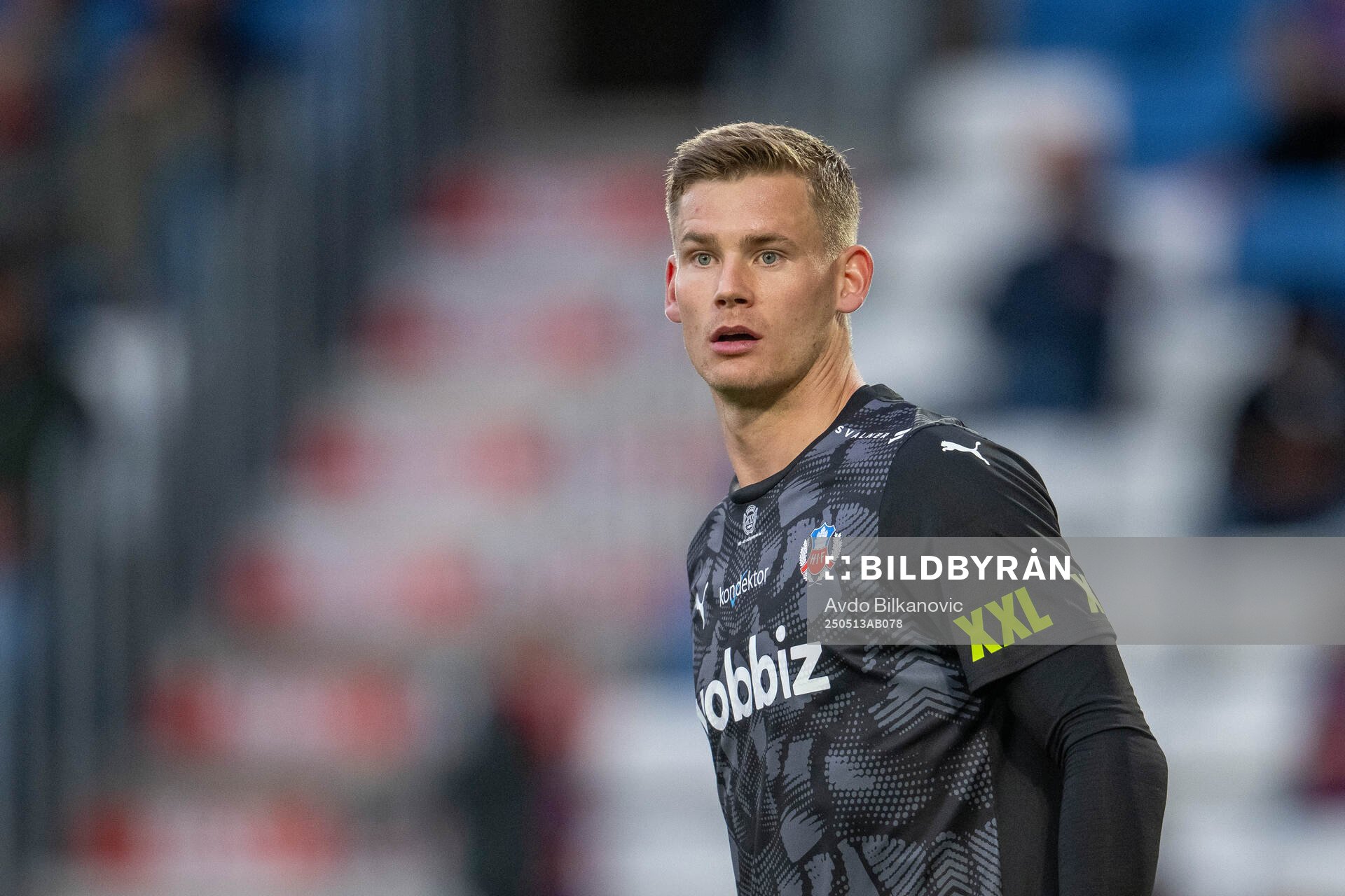 Helsingborgs målvakt Johan Brattberg