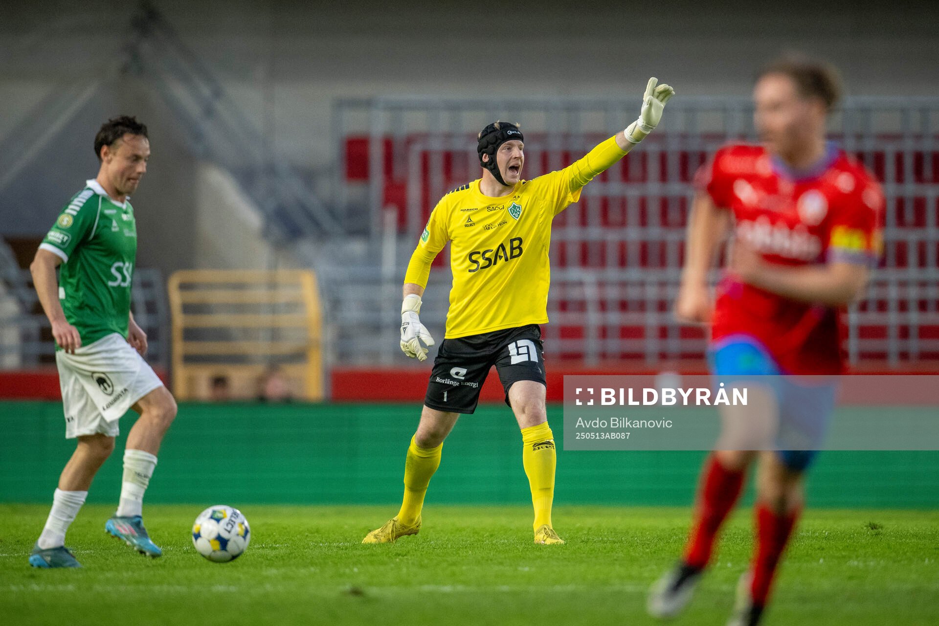 Brages målvakt Viktor Frodig