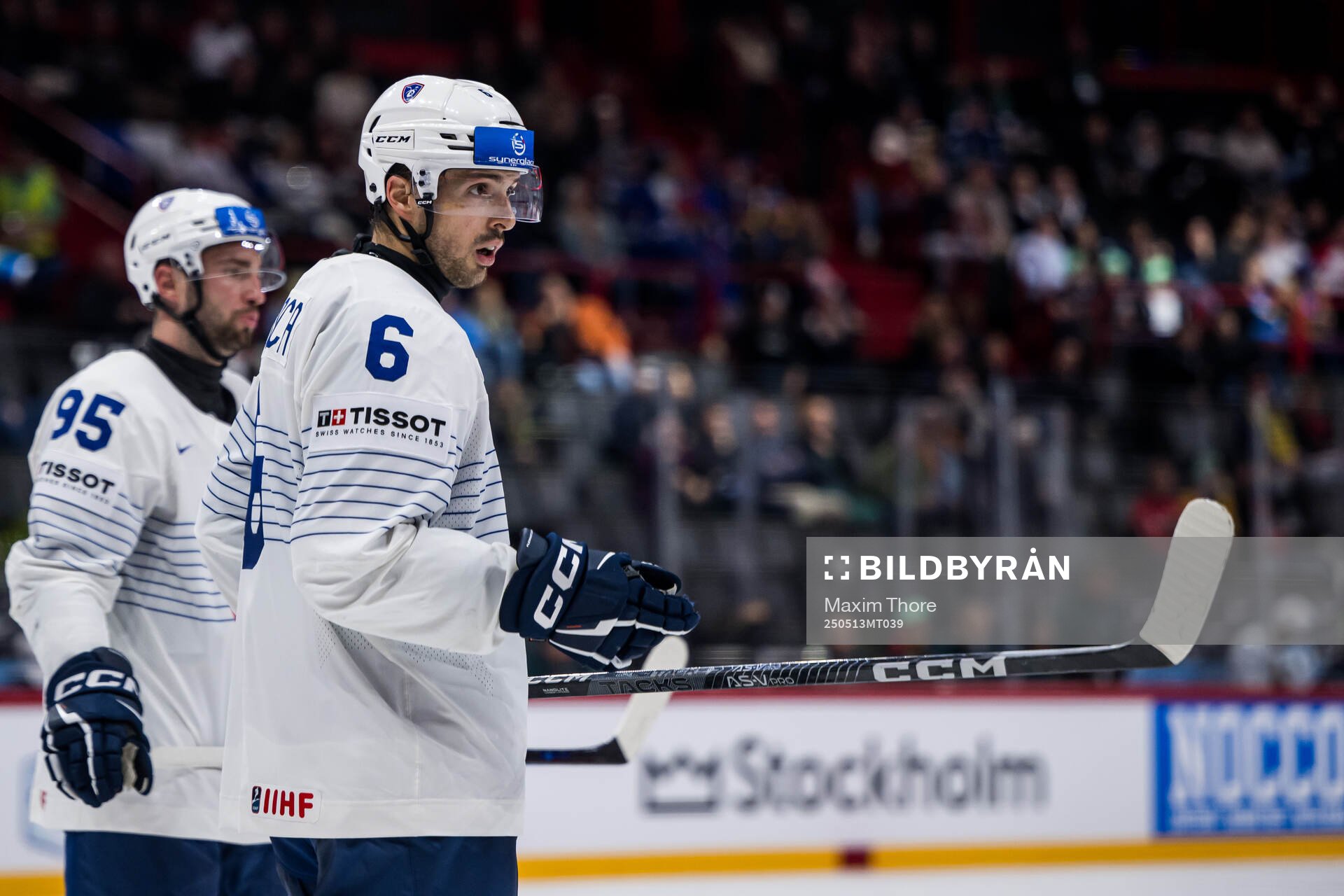 Vincent Llorca of France looks dejected