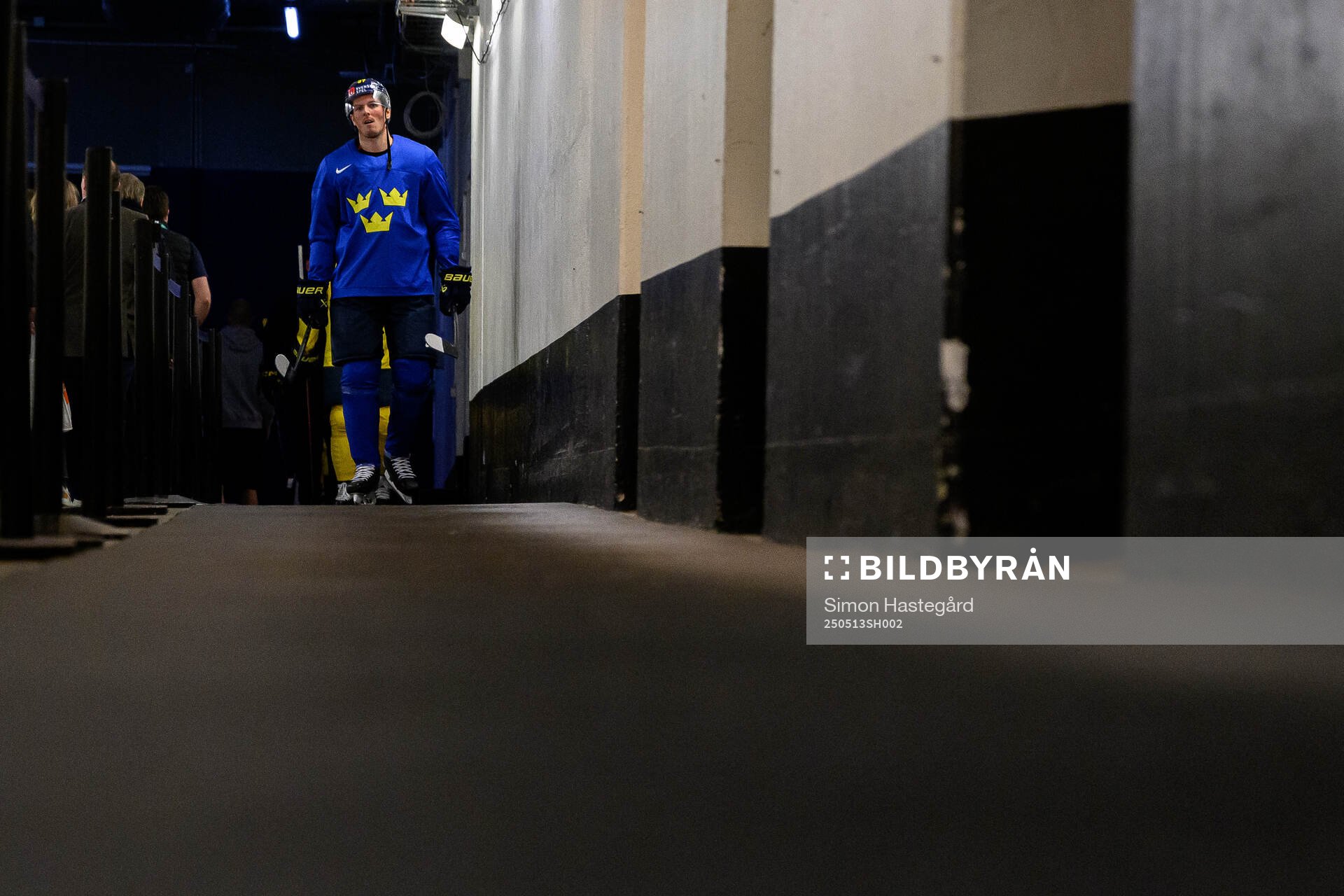 Isac Lundeström of Sweden at a practice session