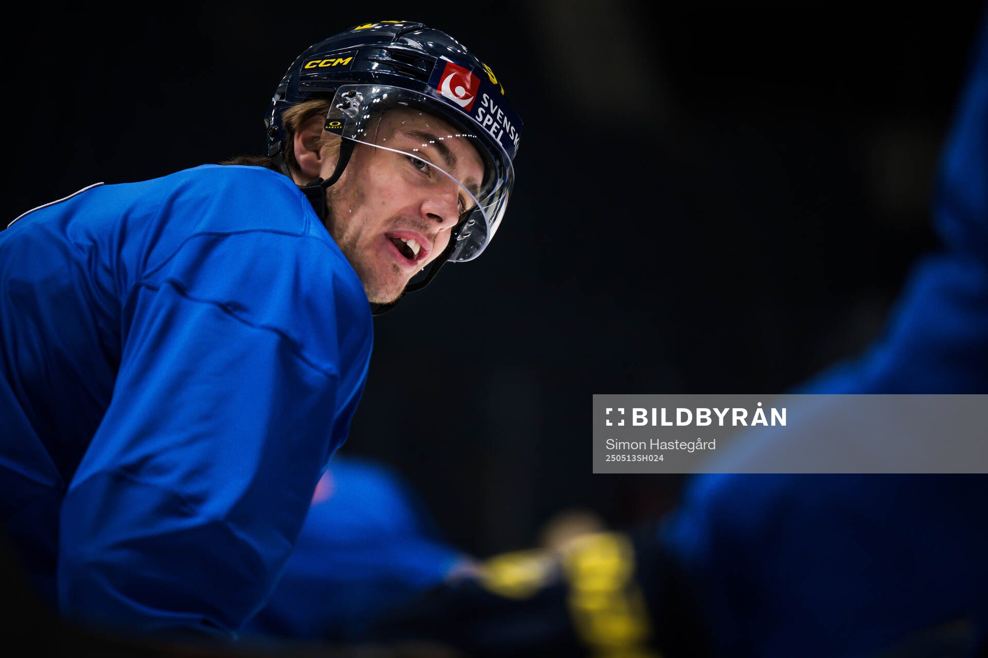 Leo Carlsson at a practice session