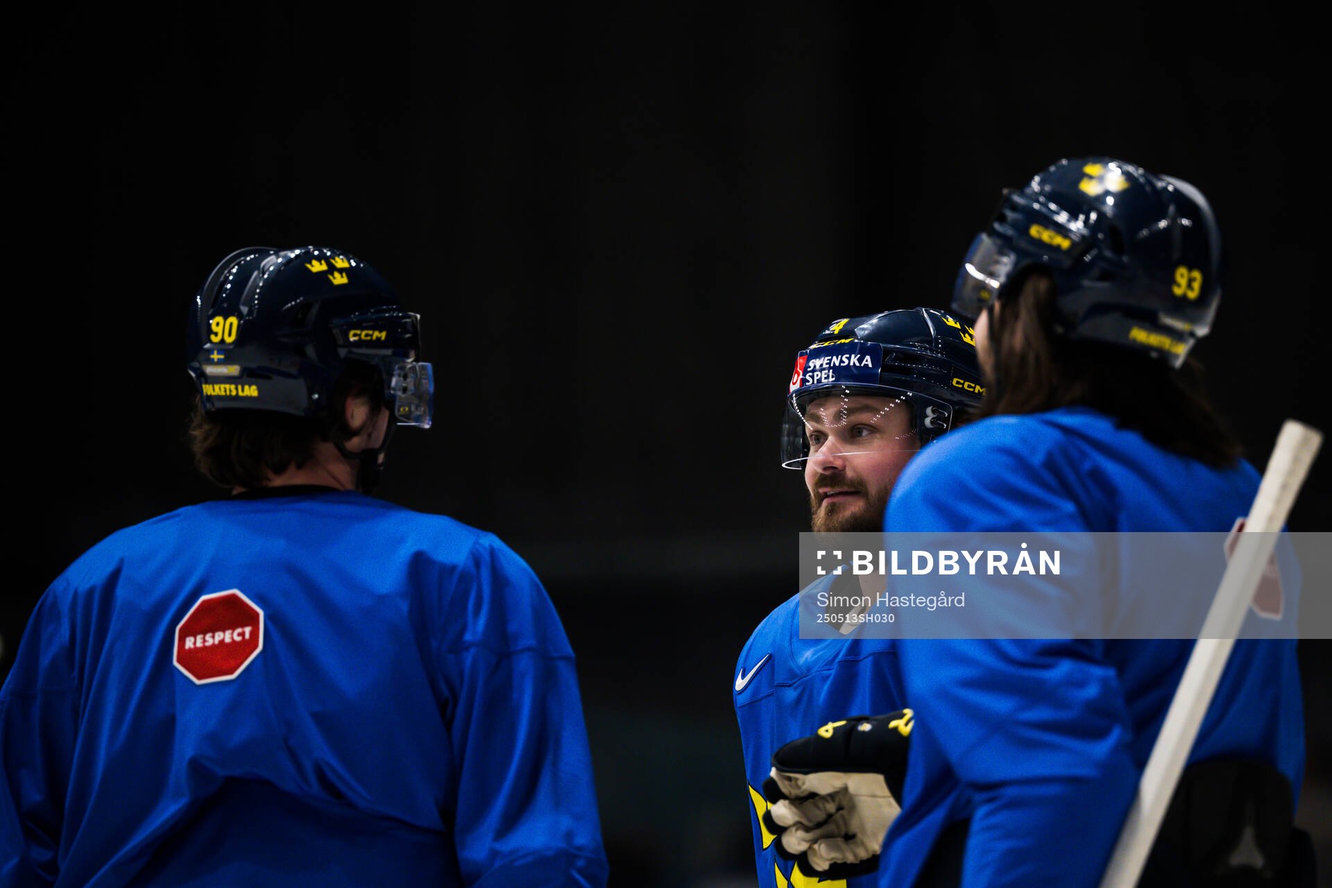 Rasmus Andersson at a practice session