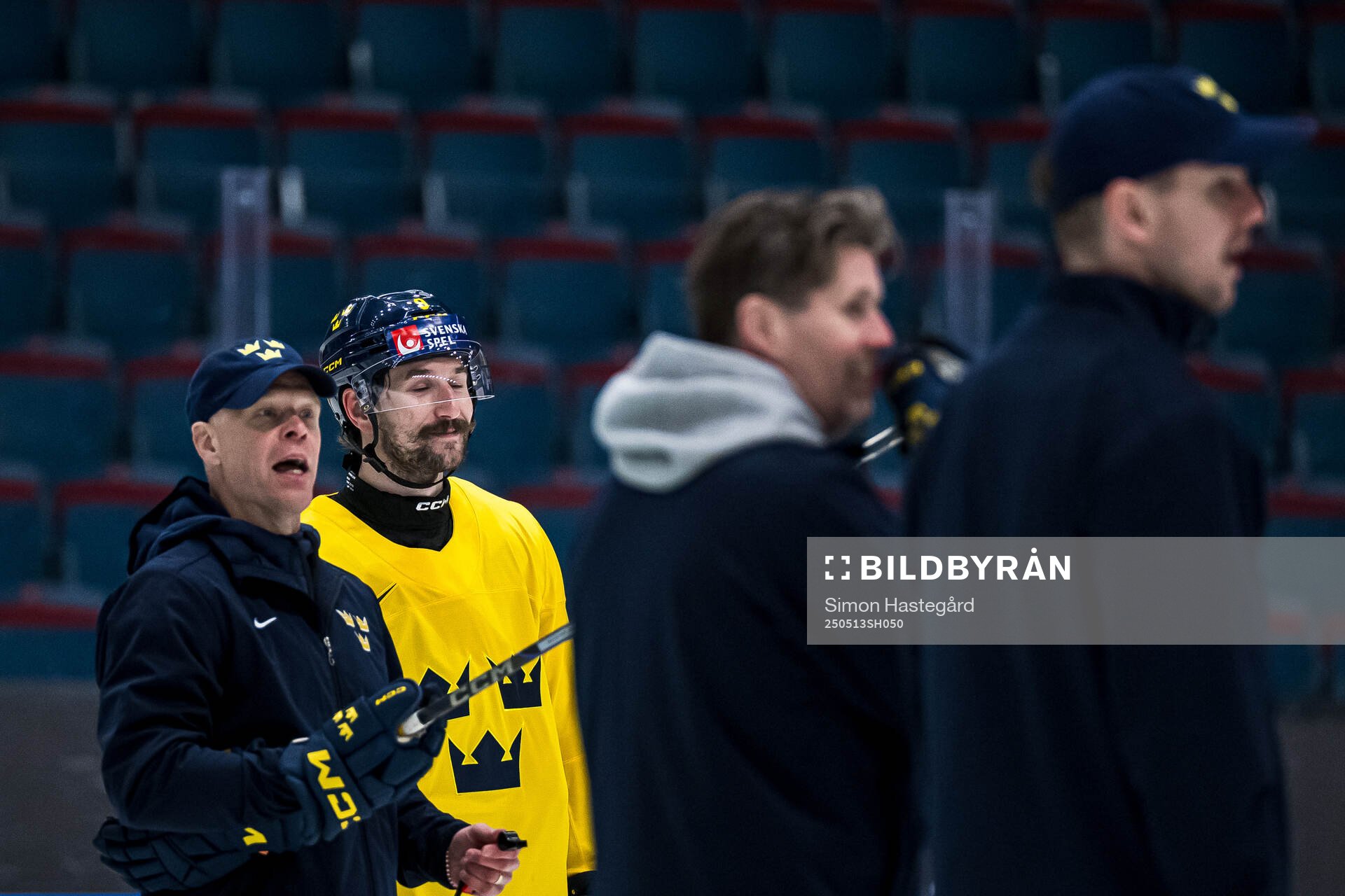 Filip Forsberg at a practice session
