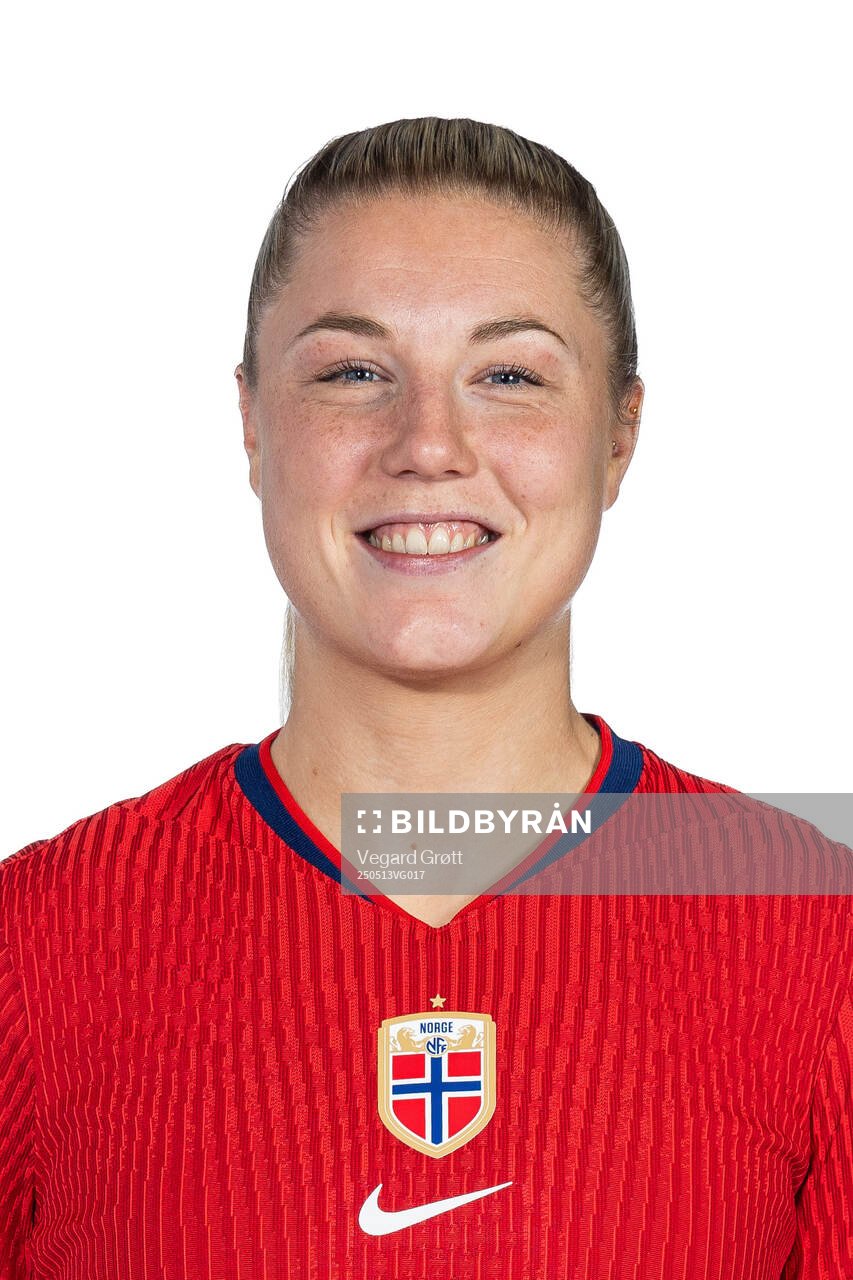 Sophie Román Haug of the Norwegian women's national