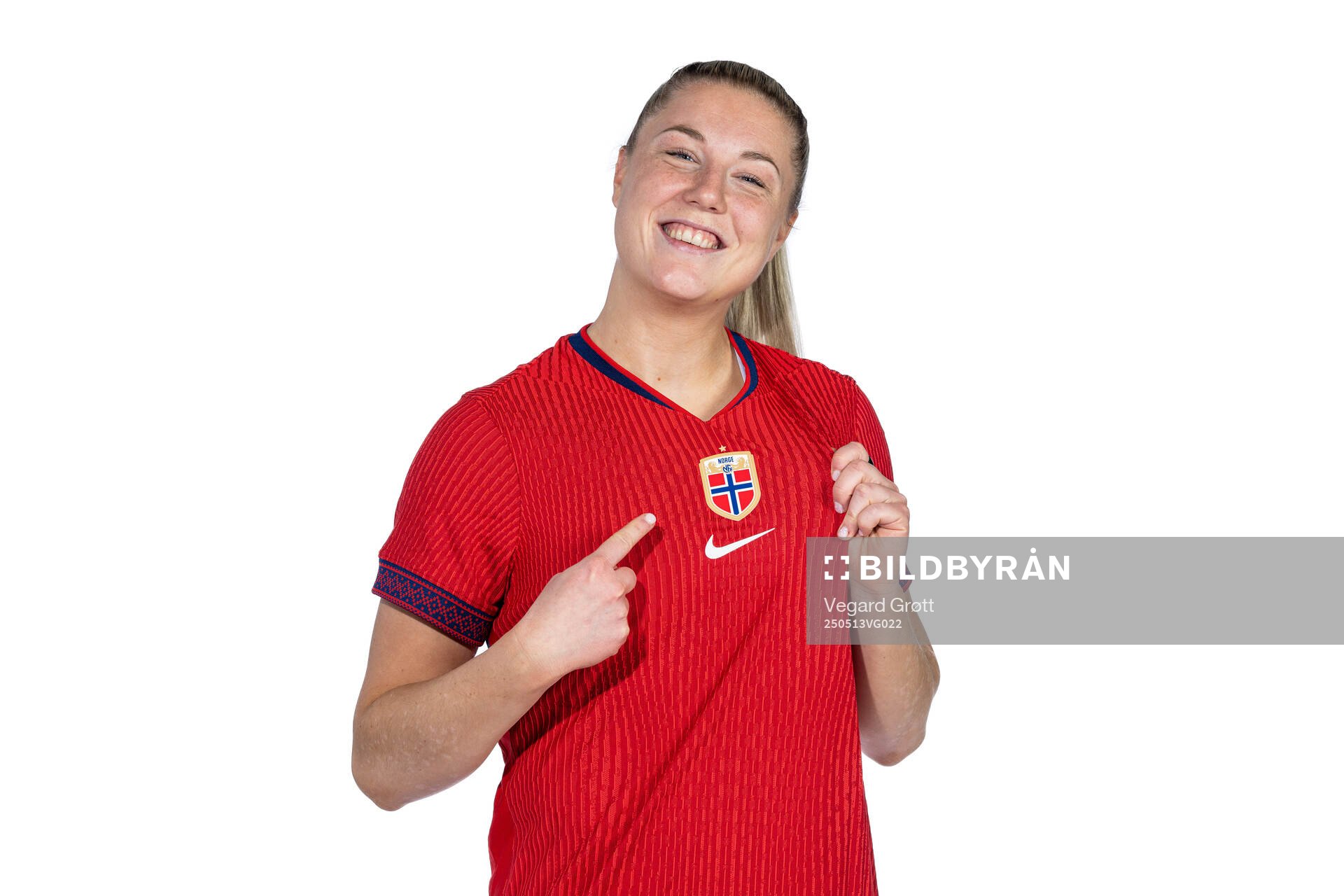 Sophie Román Haug of the Norwegian women's national