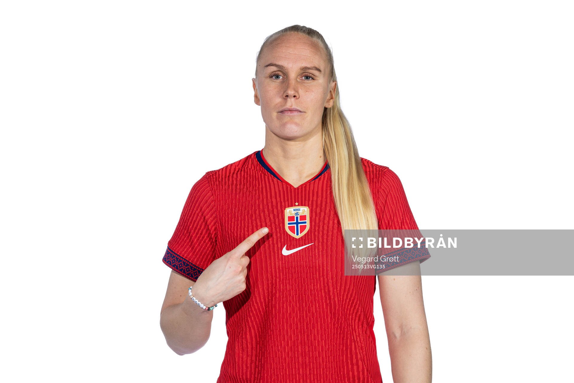 Maria Thorisdottir of the Norwegian women's national