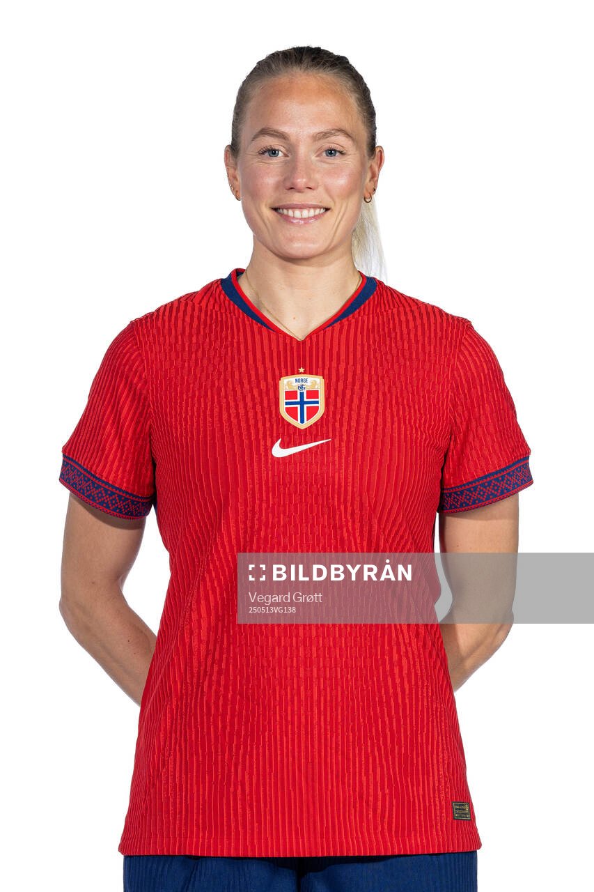 Guro Bergsvand of the Norwegian women's national football