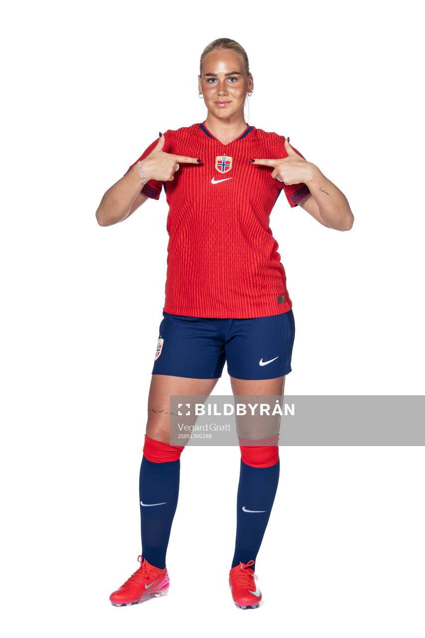 Cathinka Tandberg of the Norwegian women's national