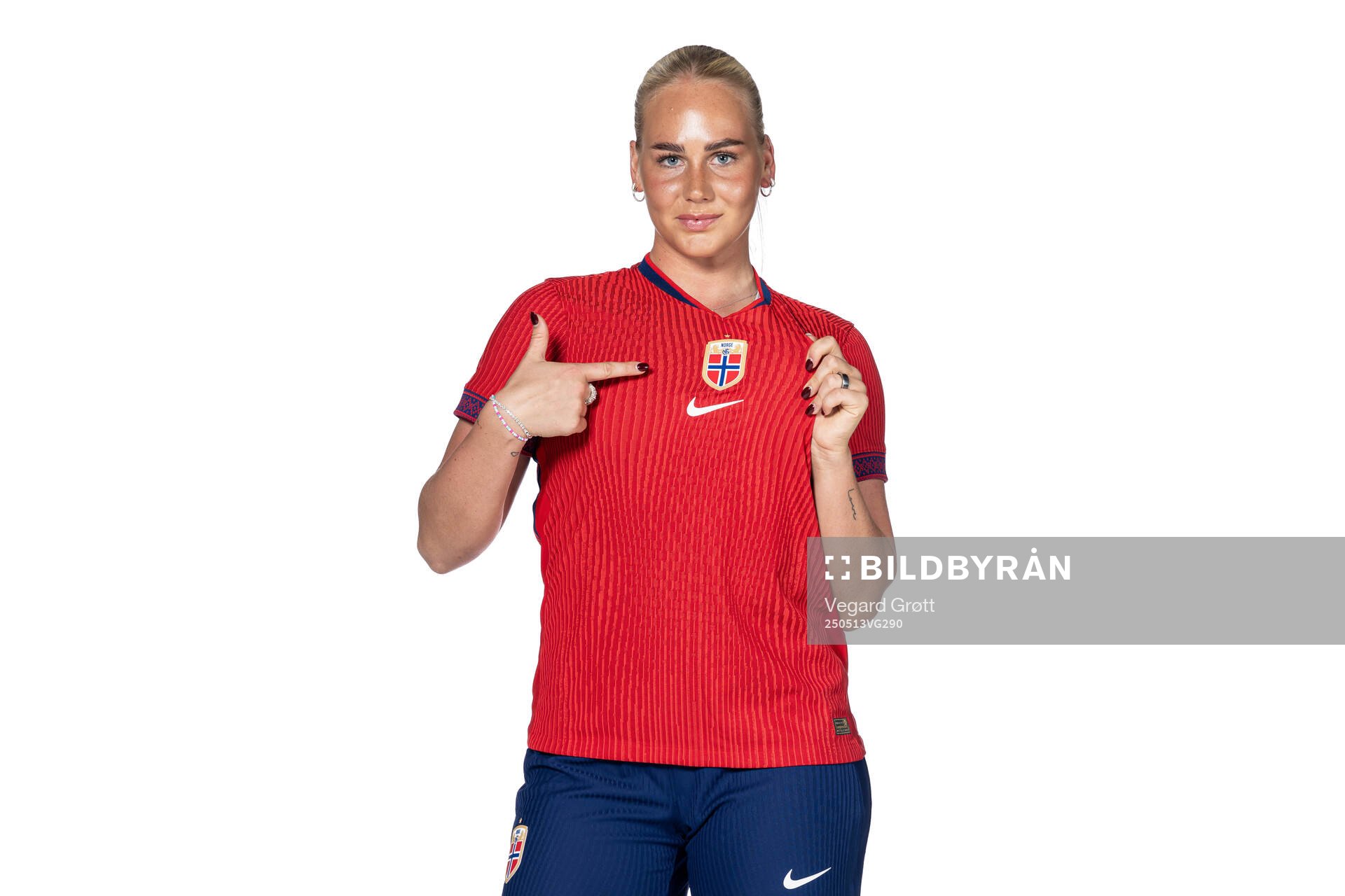 Cathinka Tandberg of the Norwegian women's national