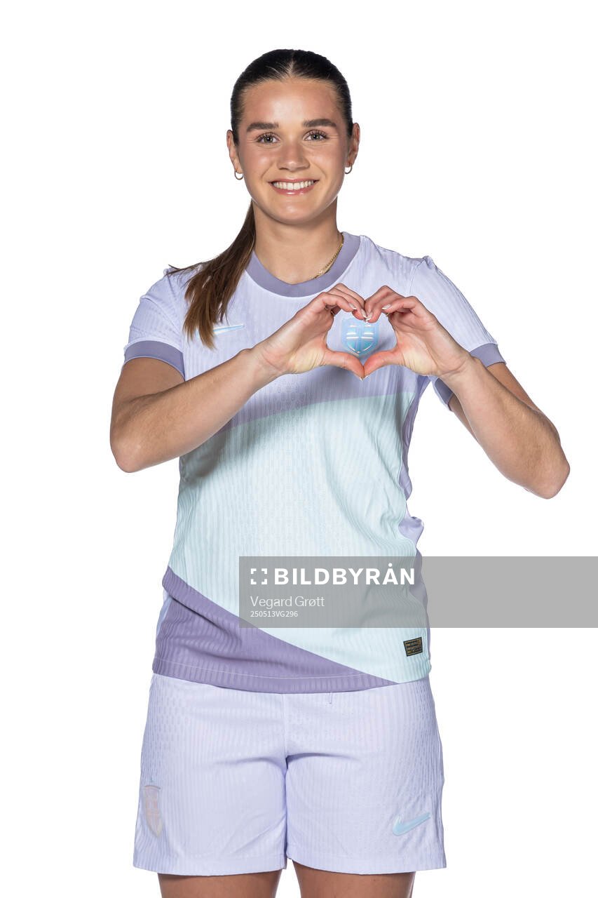 Andrea Norheim of the Norwegian women's national football