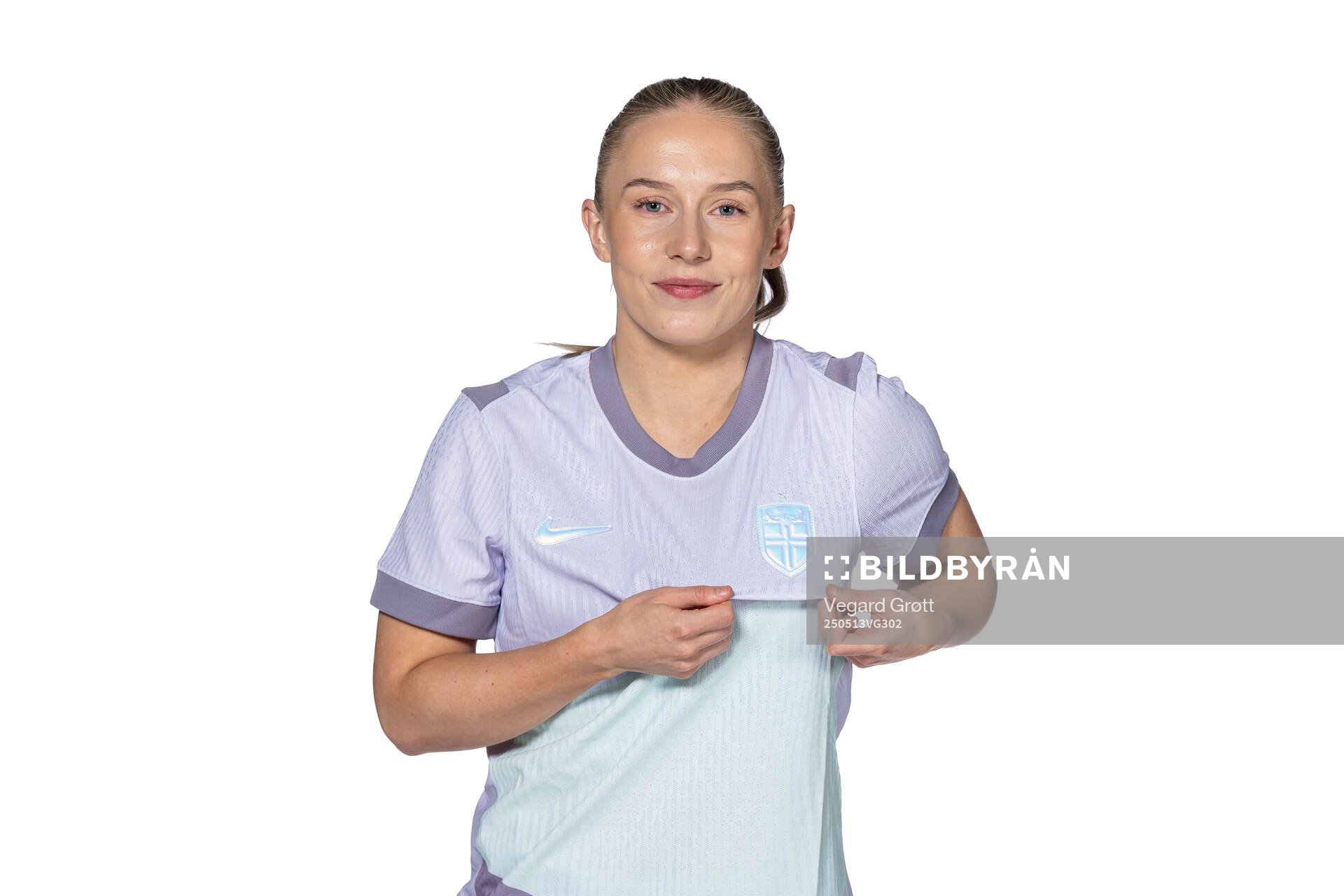 Thea Bjelde of the Norwegian women's national football team