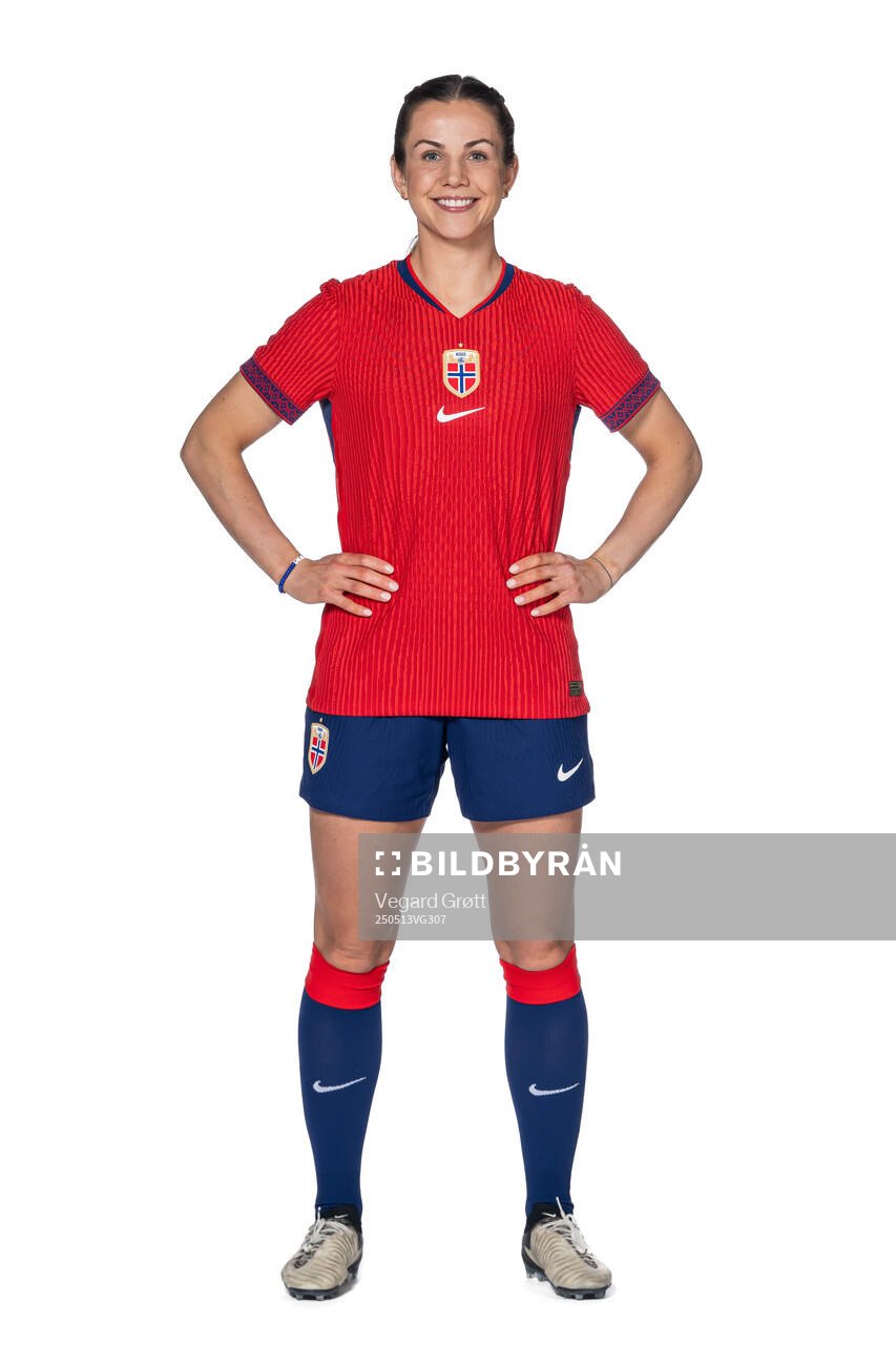 Tuva Hansen of the Norwegian women's national football team