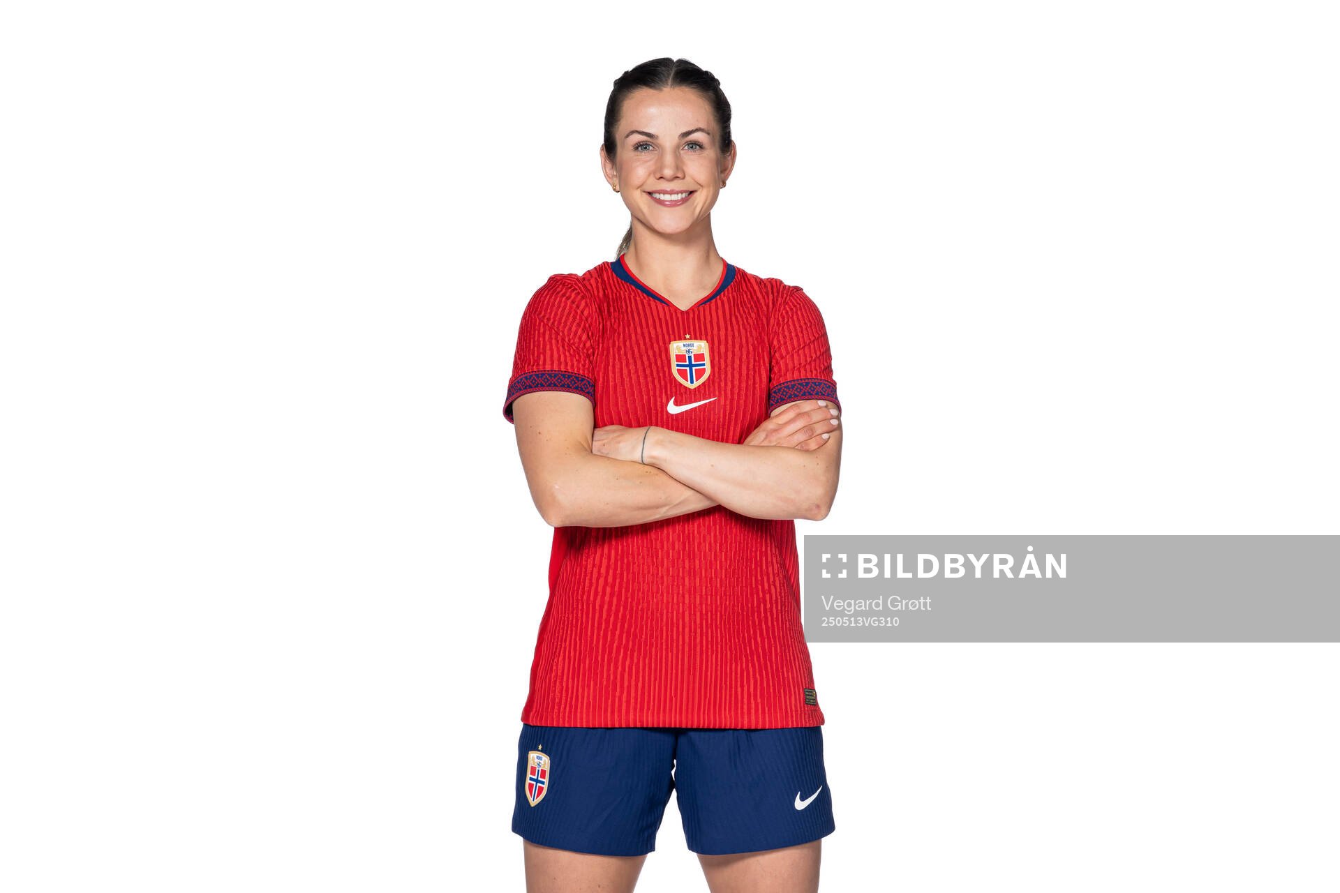 Tuva Hansen of the Norwegian women's national football team