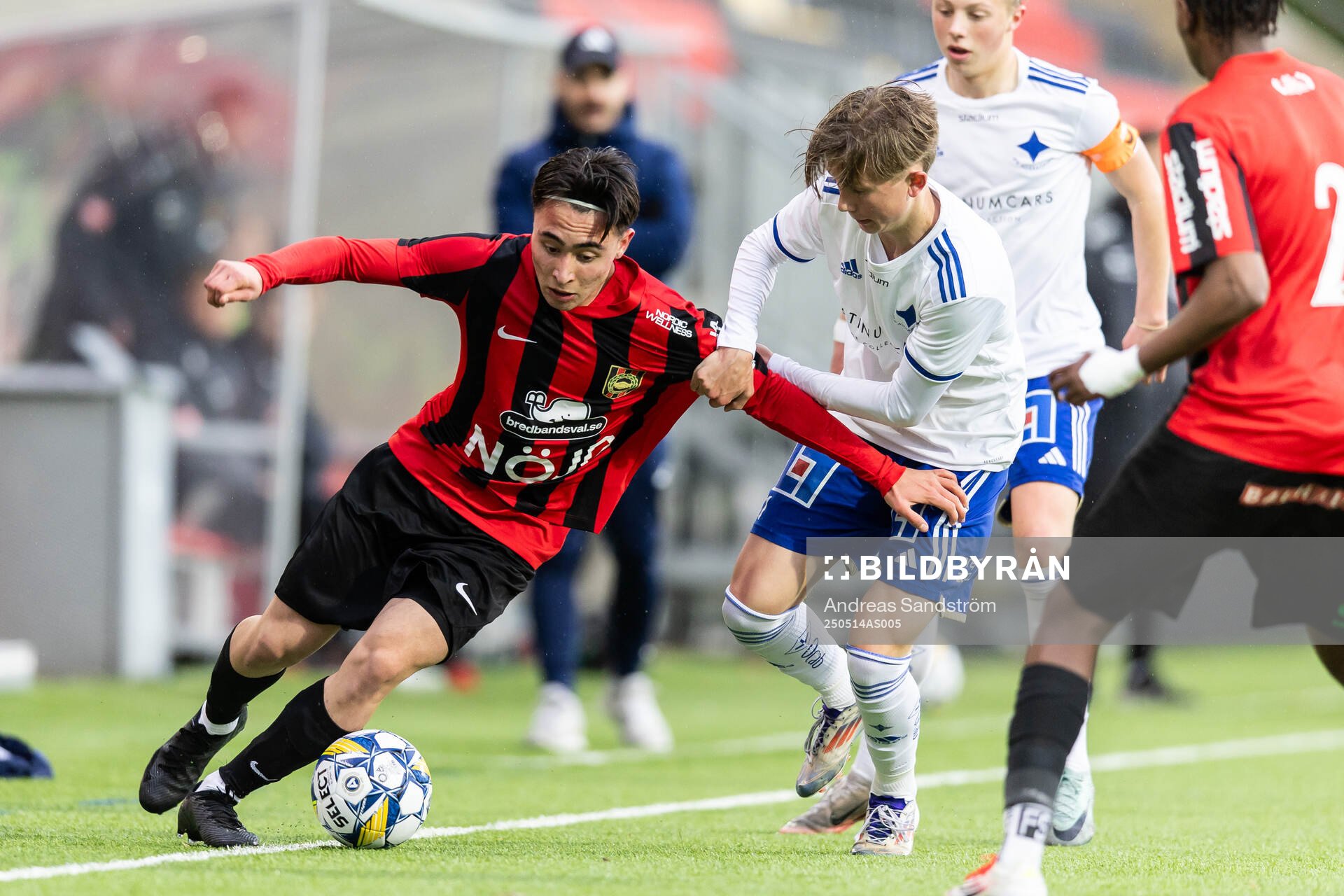 Brommapojkarnas Paulos Abraham och IFK Norrköpings Hugo