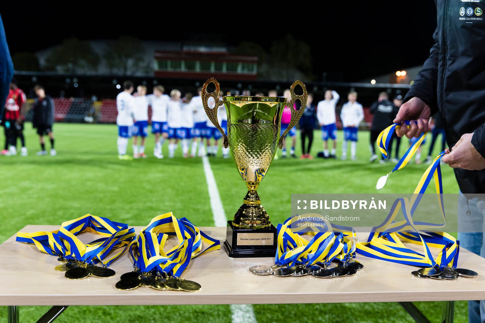 Medaljer och cupfinal pokal