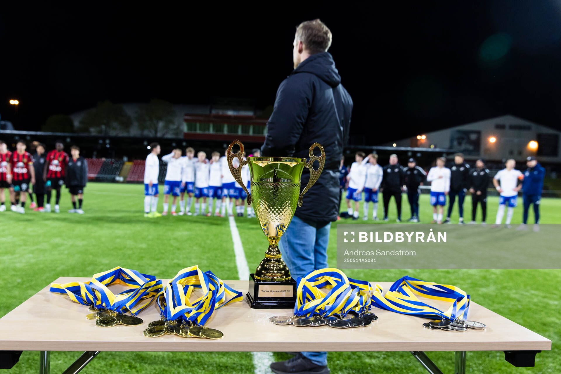 Medaljer och cupfinal pokal