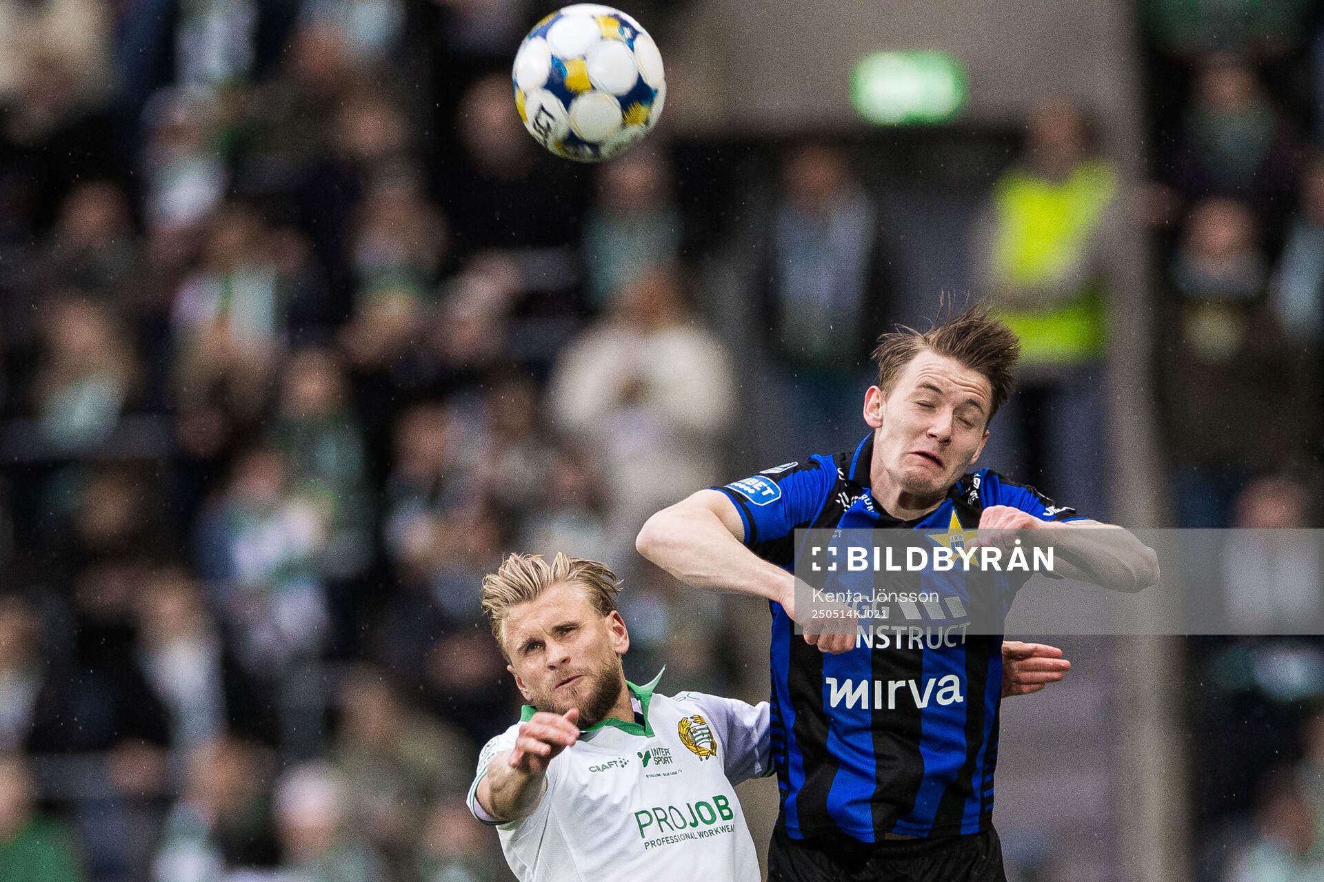 Hammarbys Simon Strand och Sirius Noel Milleskog
