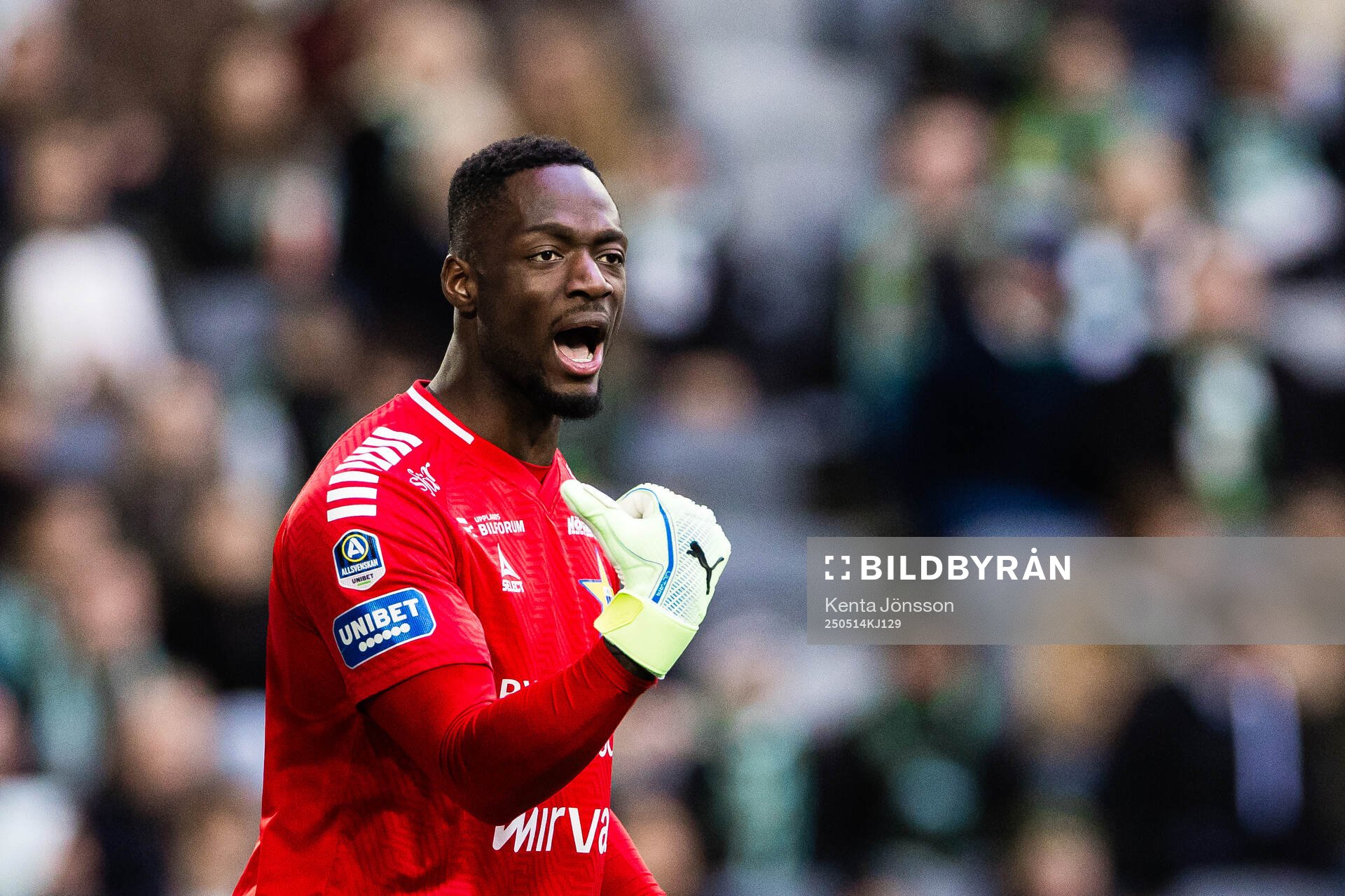 Sirius målvakt Ismael Diawara