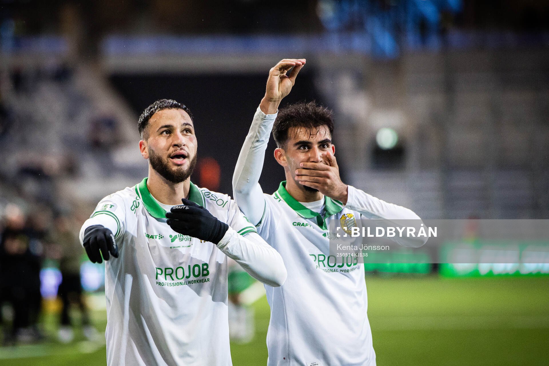 Hammarbys Abdelrahman Boudah Saidi och Montader Madjed
