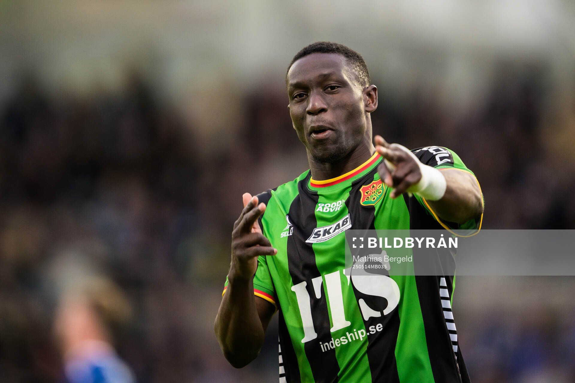 GAISs Ibrahim Diabate jublar