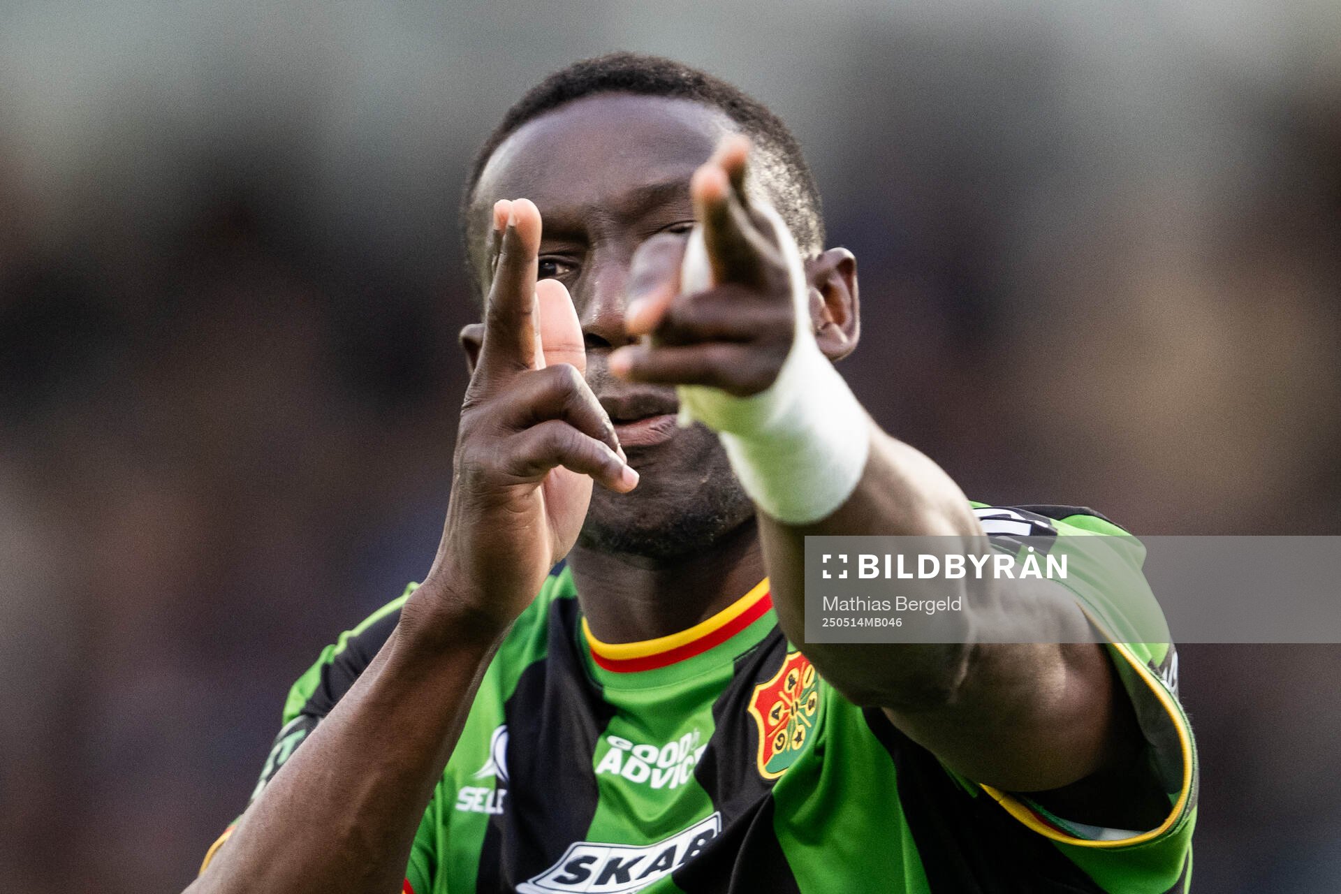 GAIS Ibrahim Diabate jublar