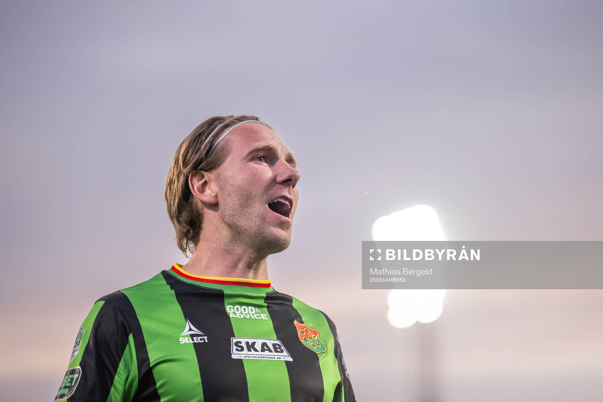 GAIS August Wängberg jublar