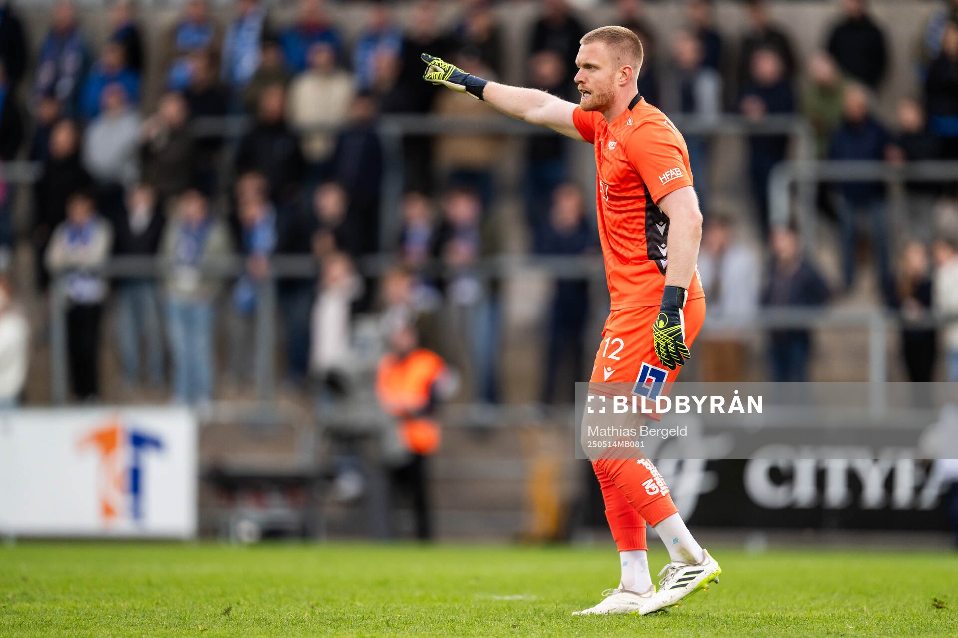 Halmstads målvakt Tim Erlandsson