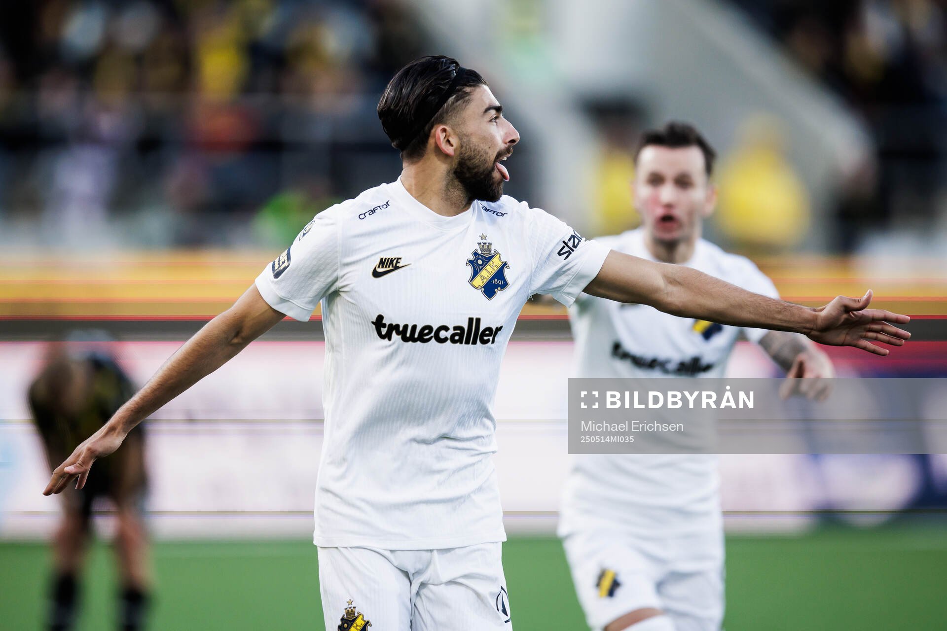 AIKs Andronikos Kakoullis jublar