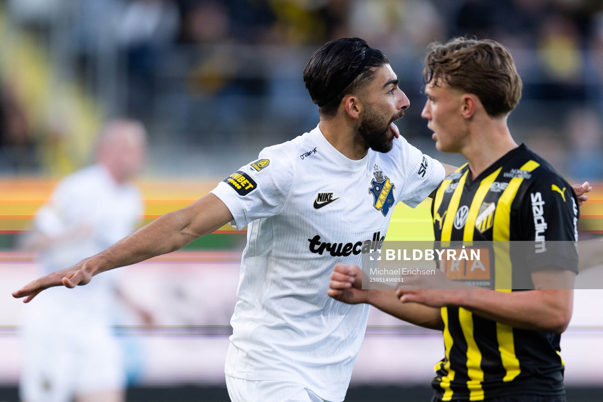 AIKs Andronikos Kakoullis jublar