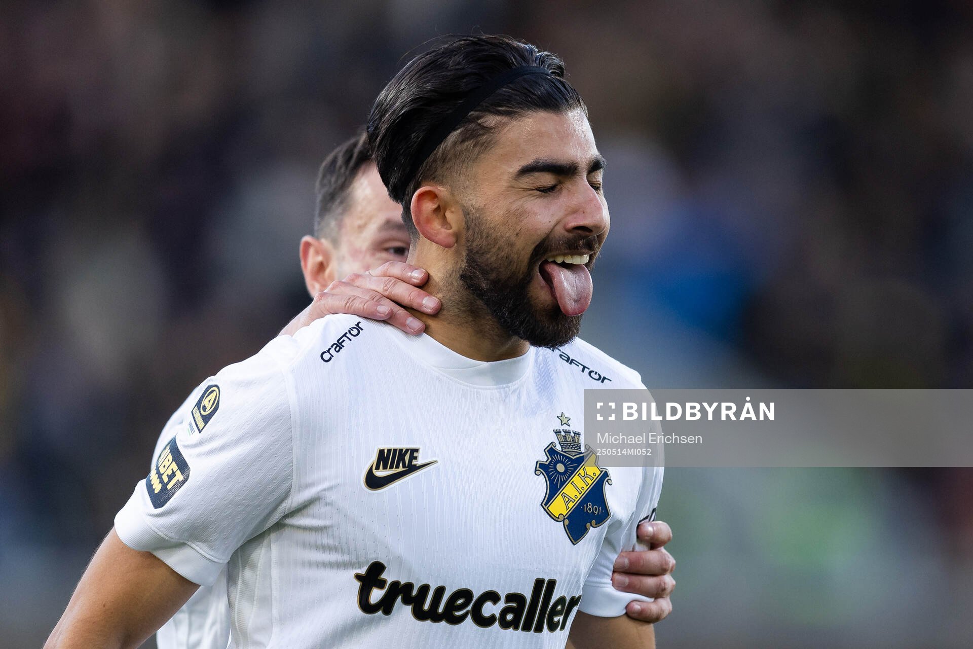 AIKs Andronikos Kakoullis jublar