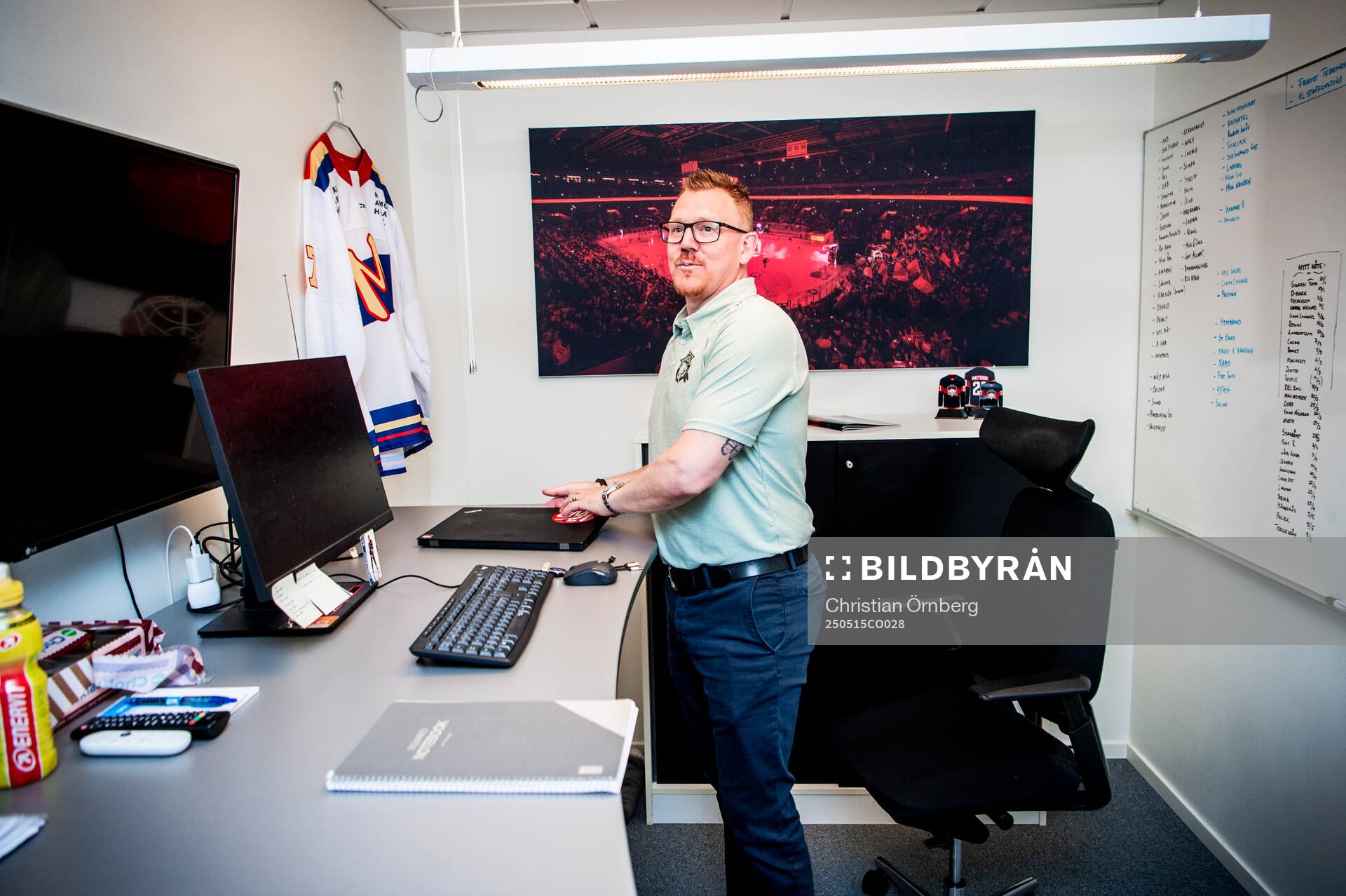 Jesper Mattsson, säljare för Malmö Redhawks