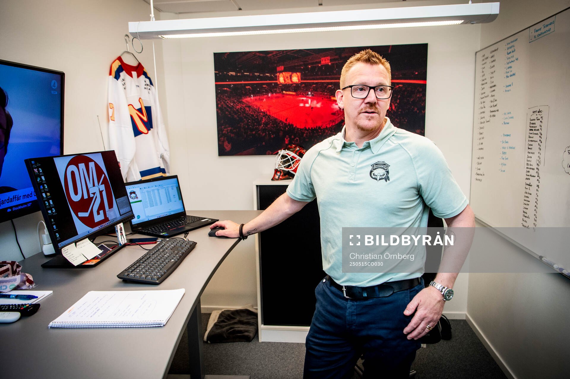 Jesper Mattsson, säljare för Malmö Redhawks