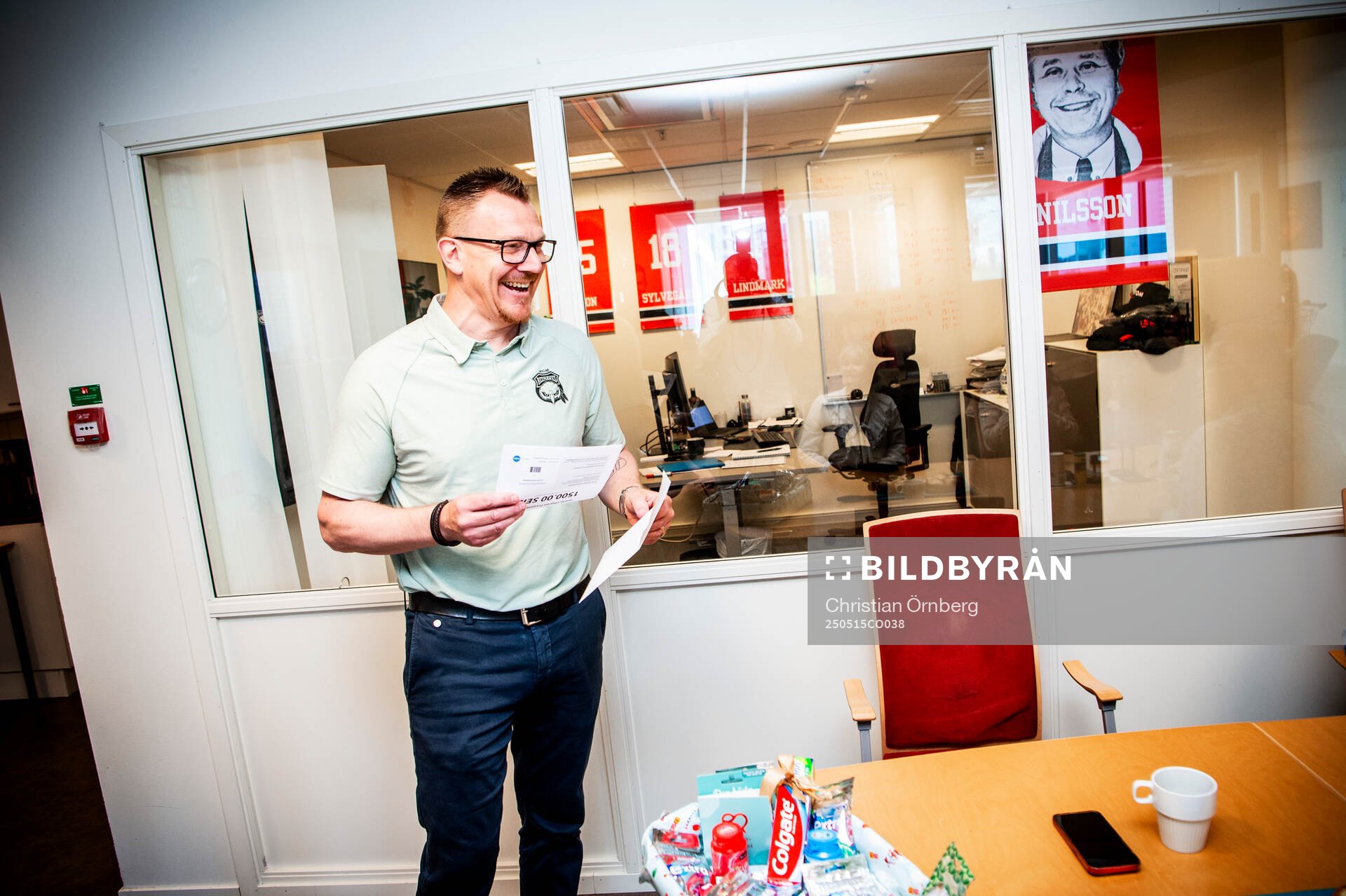 Jesper Mattsson, säljare för Malmö Redhawks
