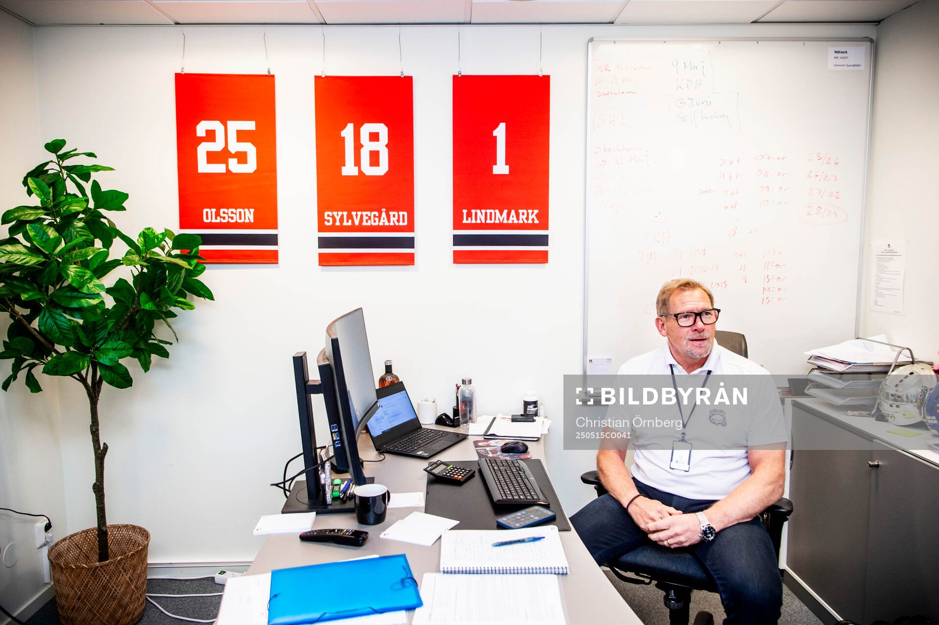 Patrik Sylvegård, VD för Malmö Redhawks