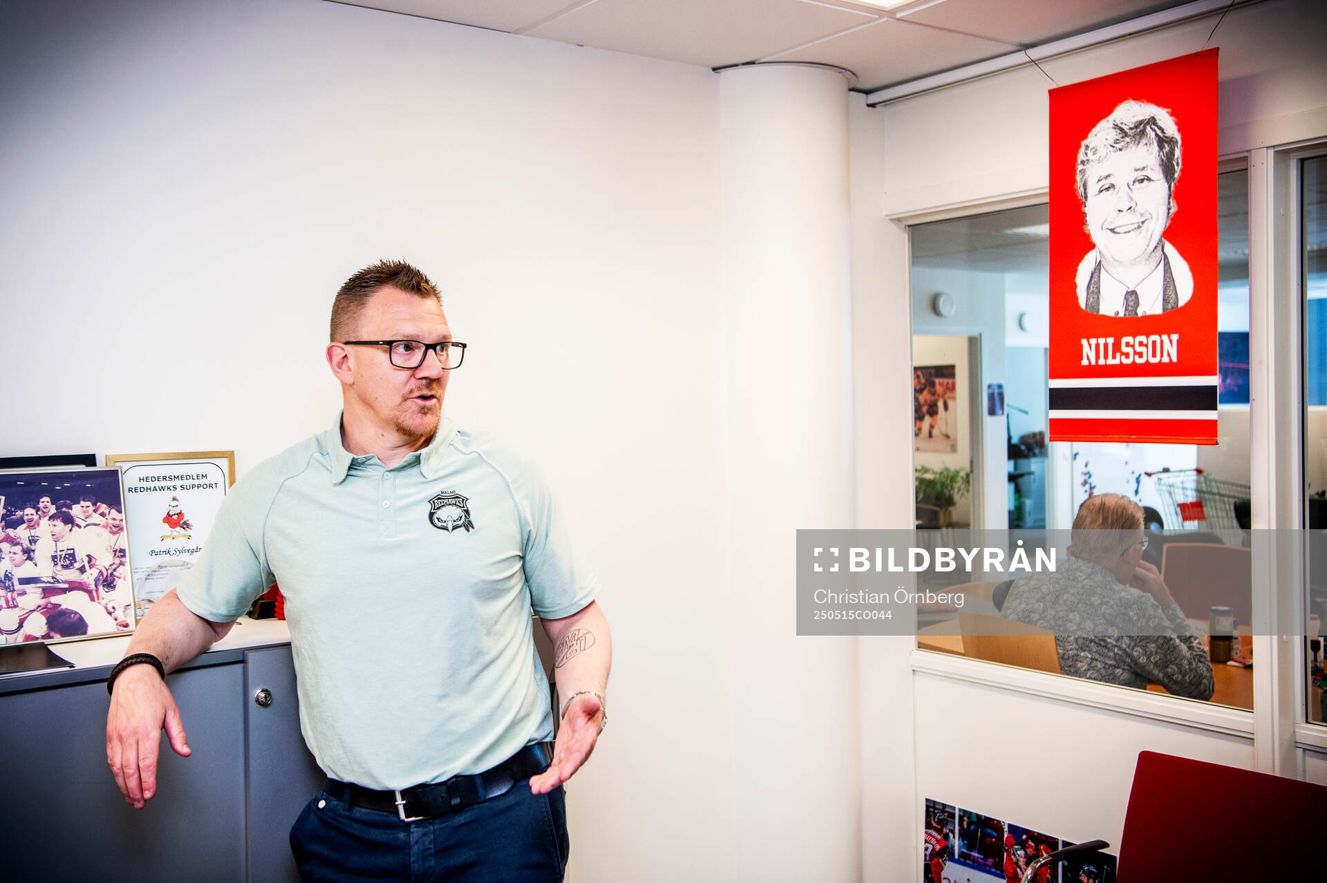 Jesper Mattsson, säljare för Malmö Redhawks