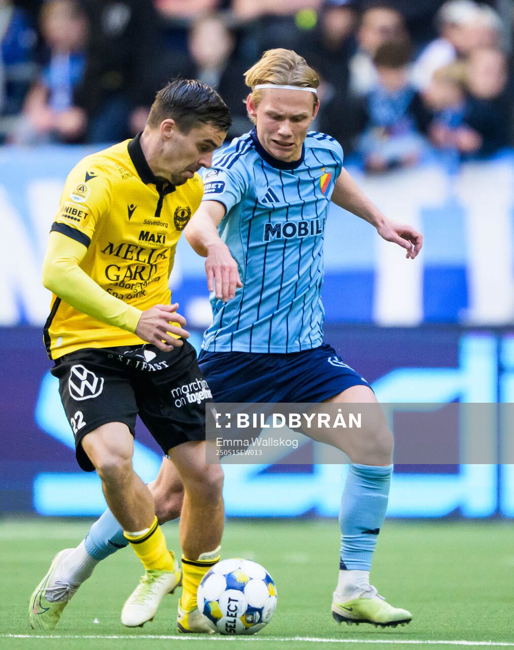 Mjällbys Jesper Gustavsson och Djurgårdens Tobias