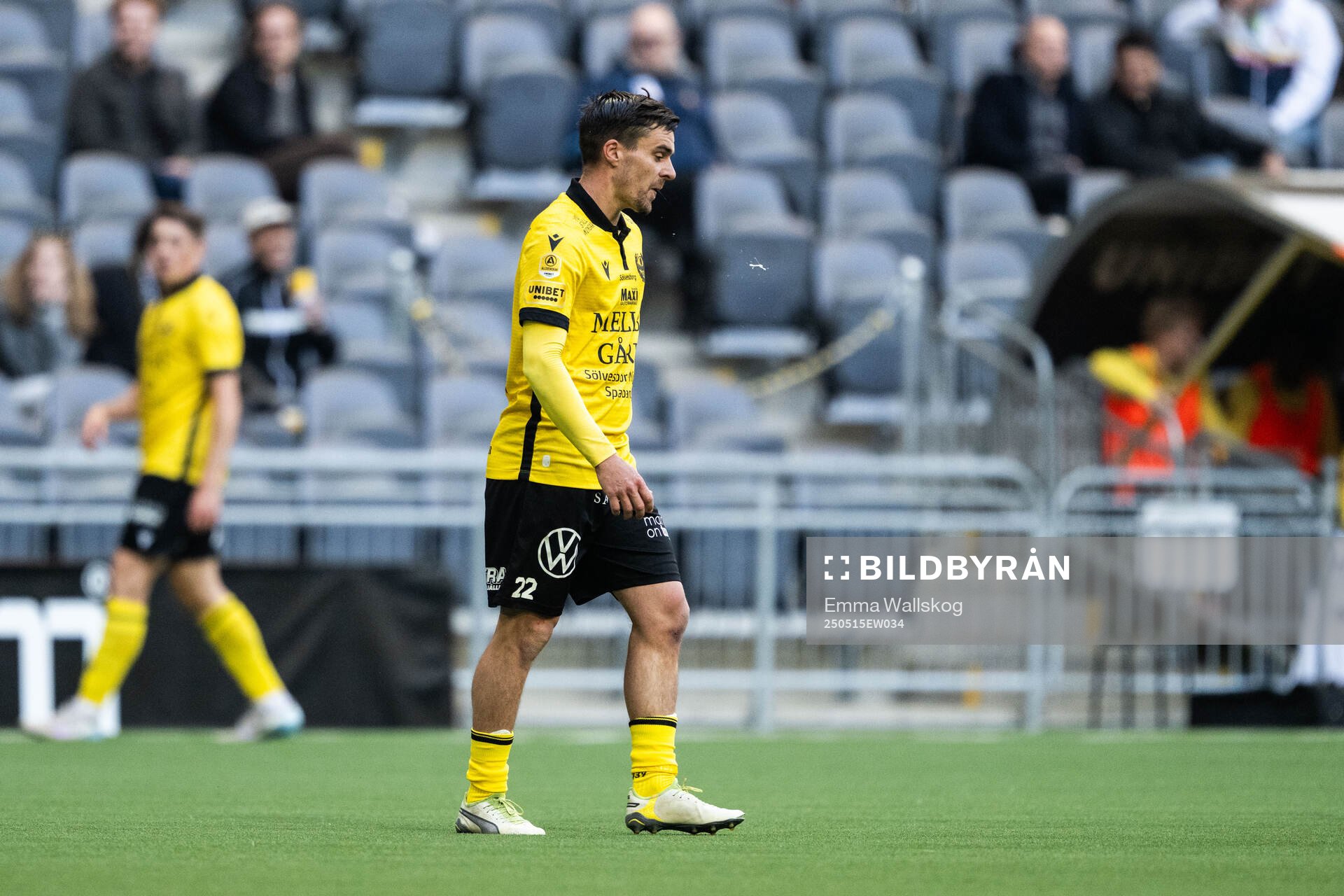Mjällbys Jesper Gustavsson deppar