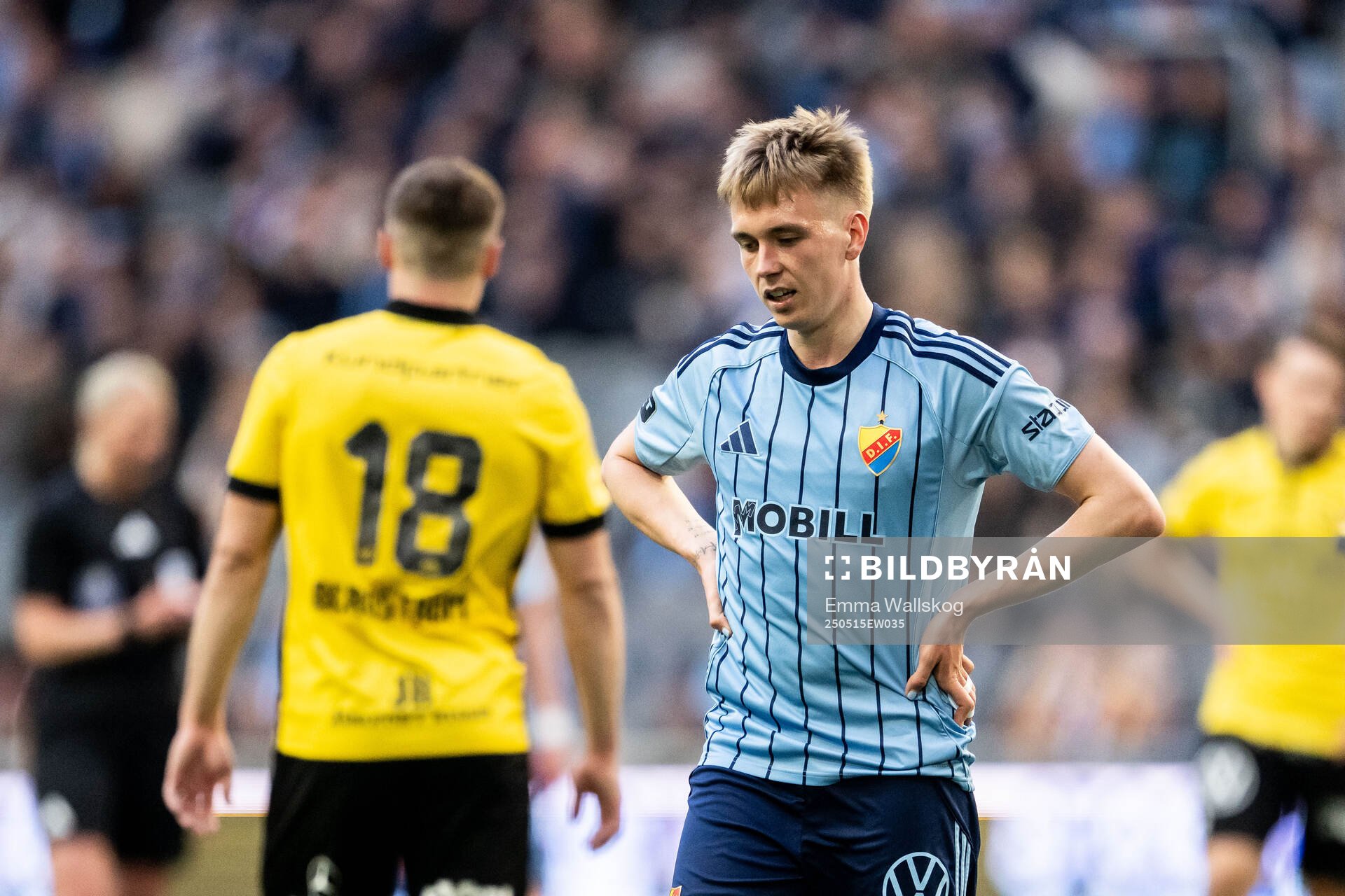 Djurgårdens Santeri Haarala deppar